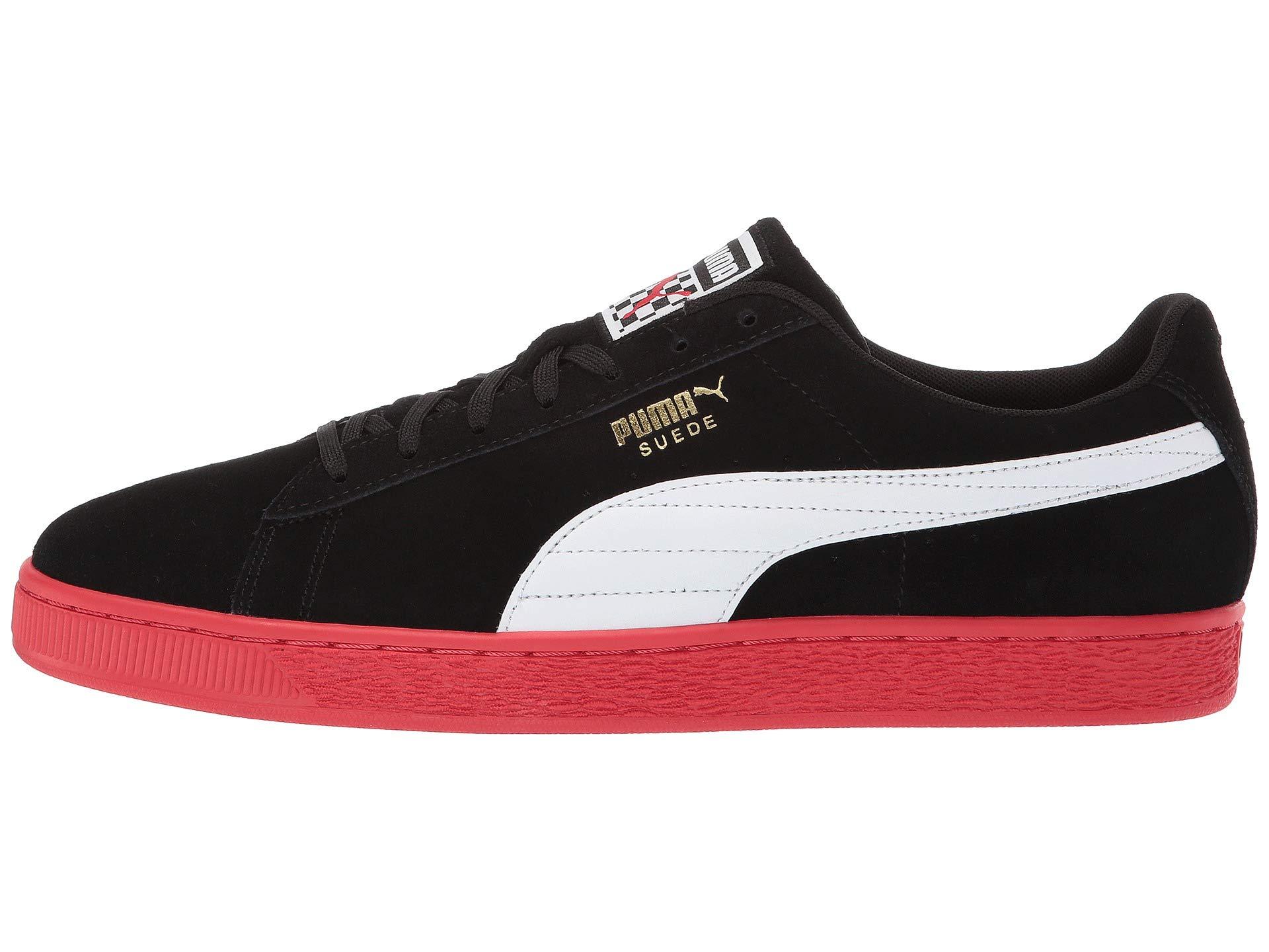 PUMA Suede Classic Racing Flag in Black for Men - Lyst