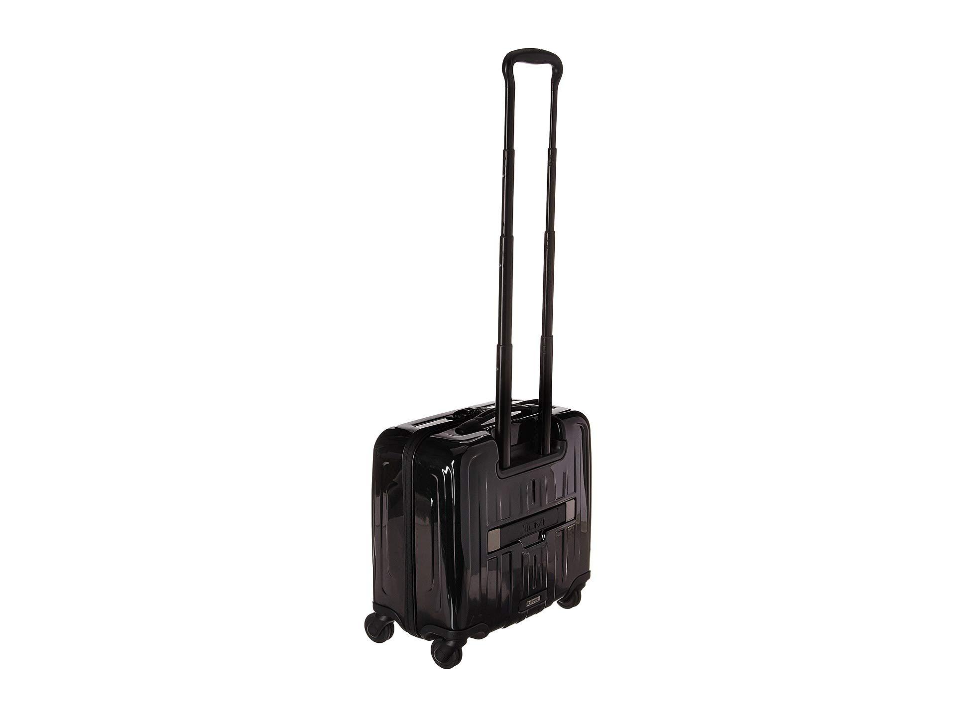 tumi compact 4 wheeled brief