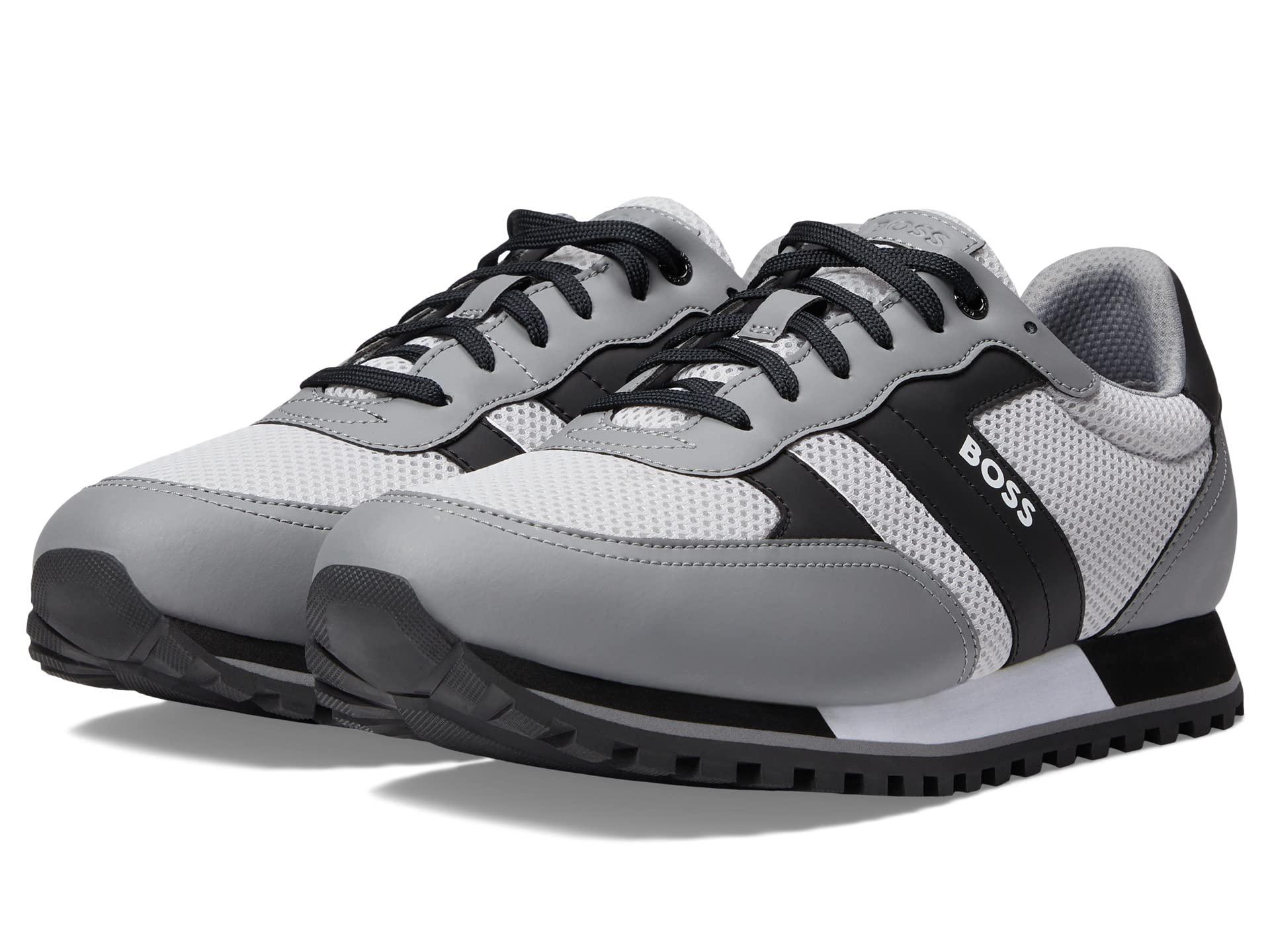 BOSS by HUGO BOSS Parkour Runner Sneakers in Gray for Men | Lyst