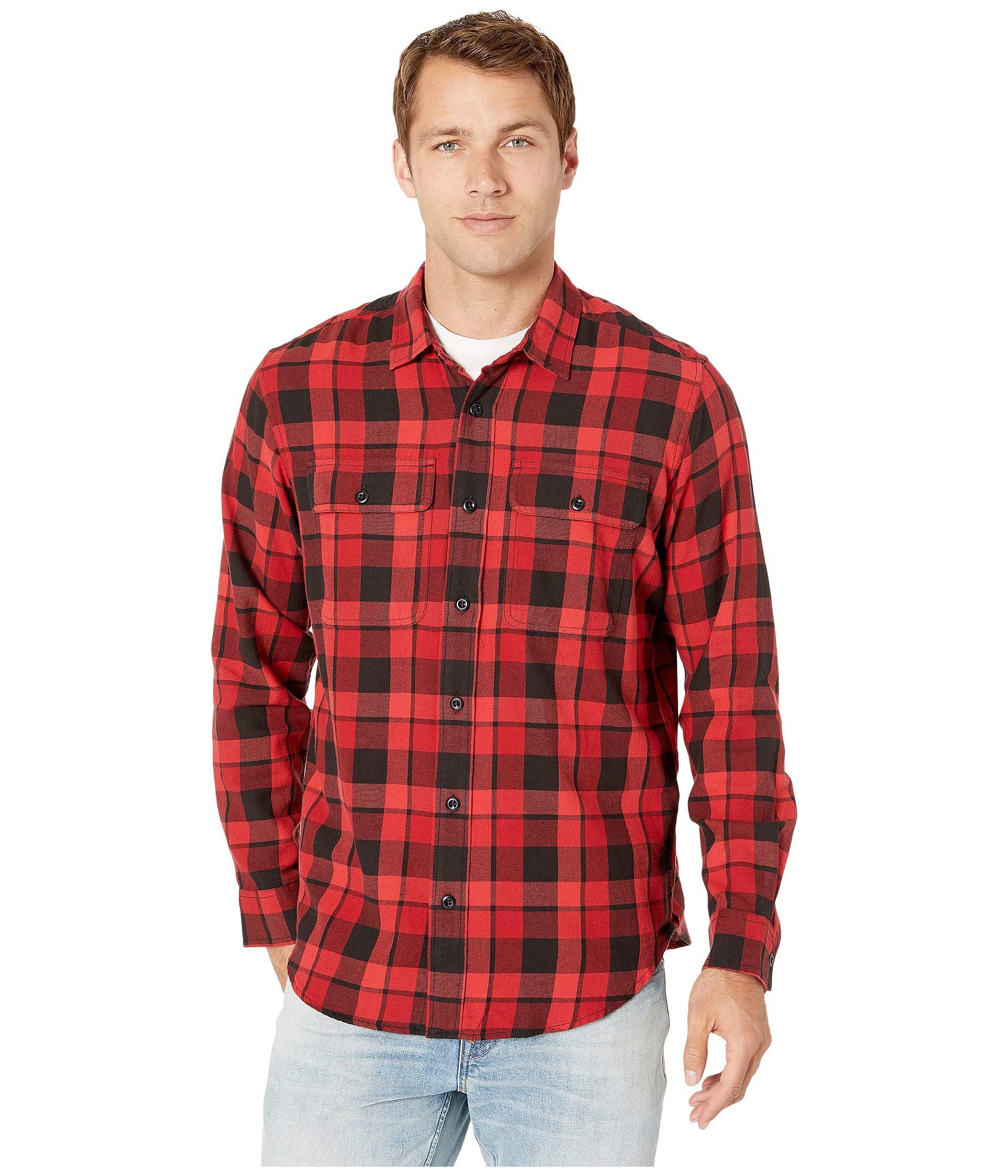 Filson Cotton Scout Shirt in Red for Men - Lyst