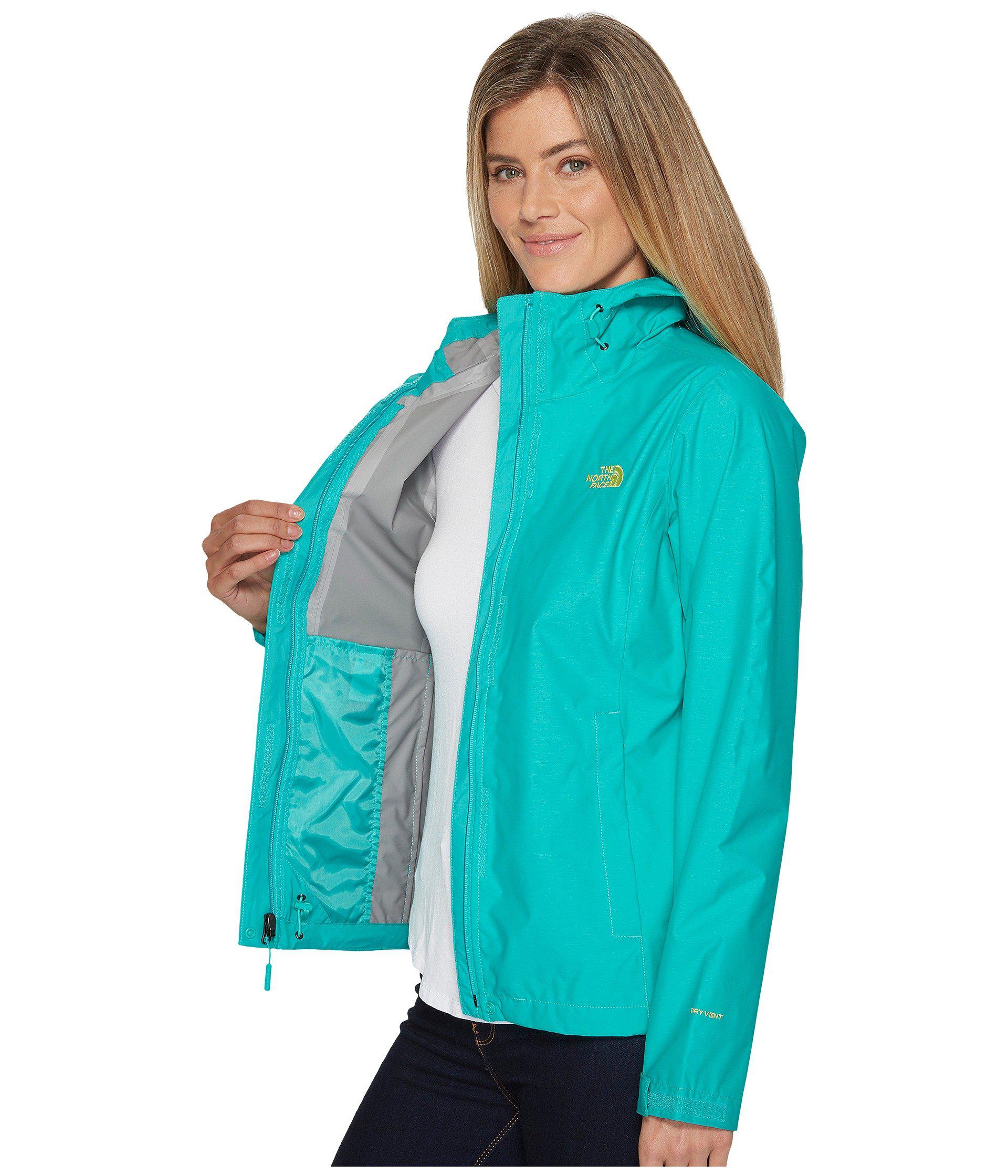 north face venture 2 green