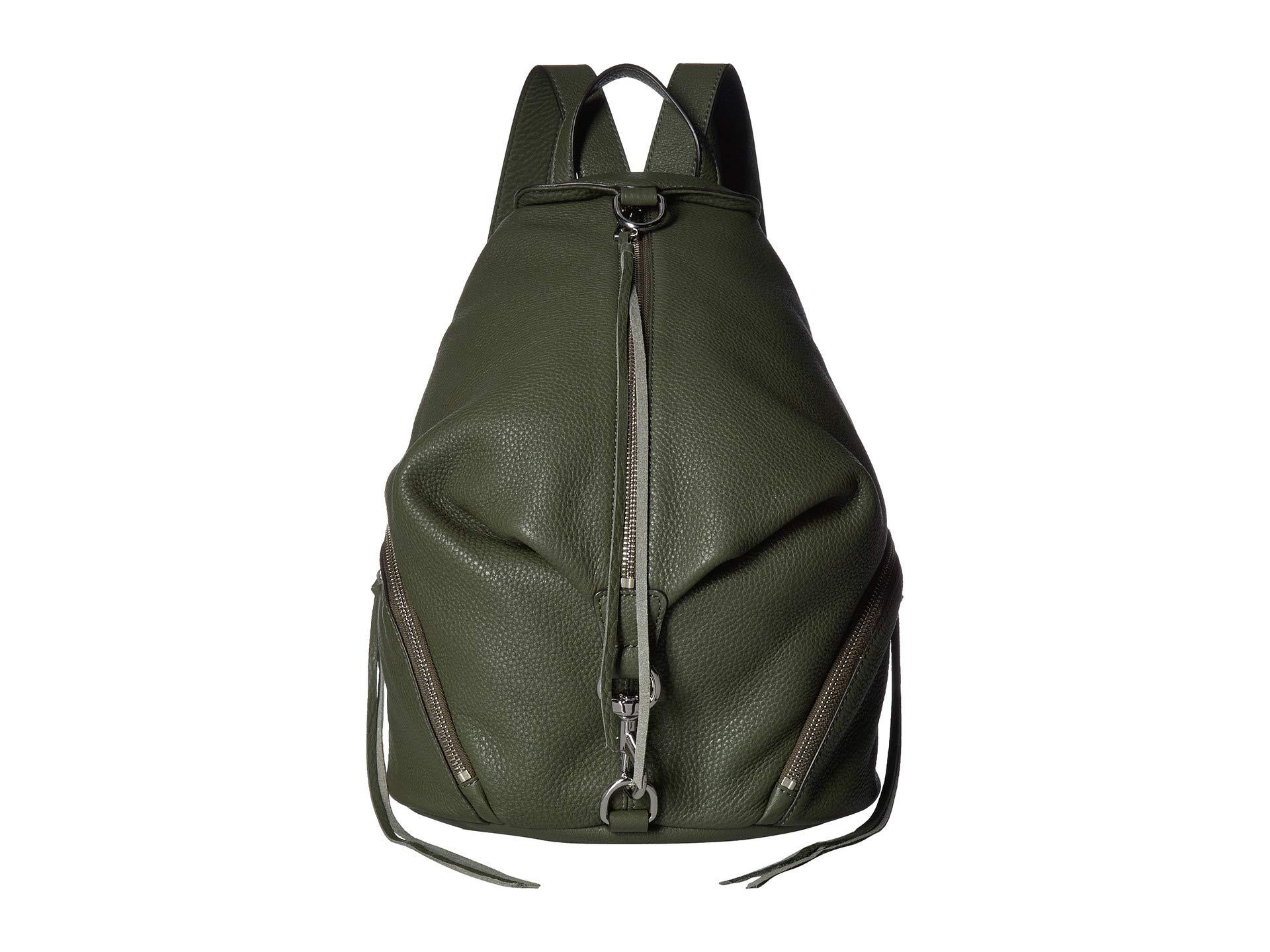 Rebecca Minkoff Leather Julian Backpack in Green Lyst