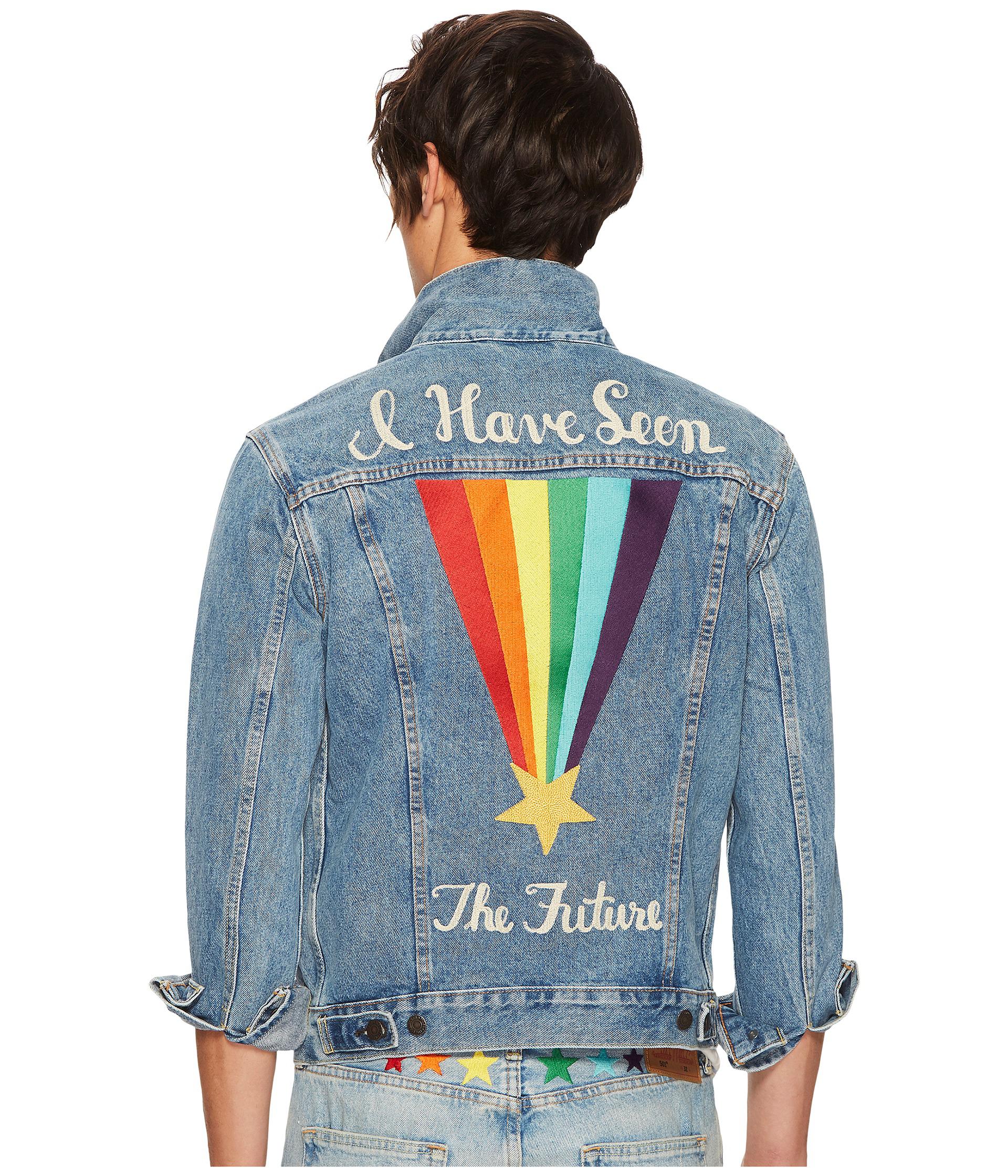 levi's pride denim jacket