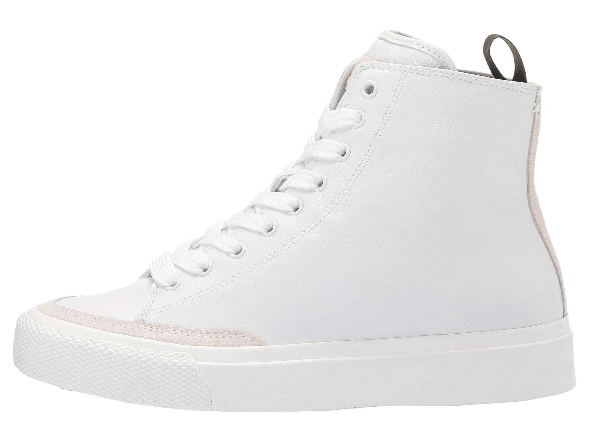 Rag & Bone Leather Rb High Top Sneaker in White - Lyst