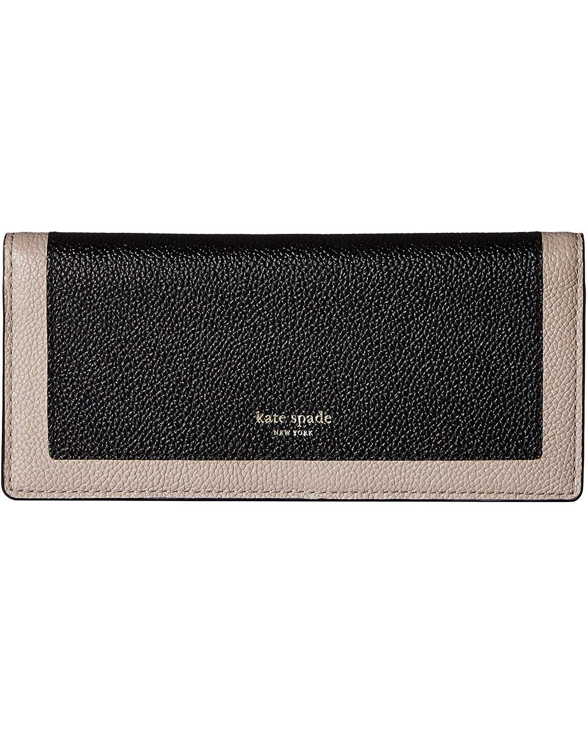 margaux pebble leather bifold continental wallet
