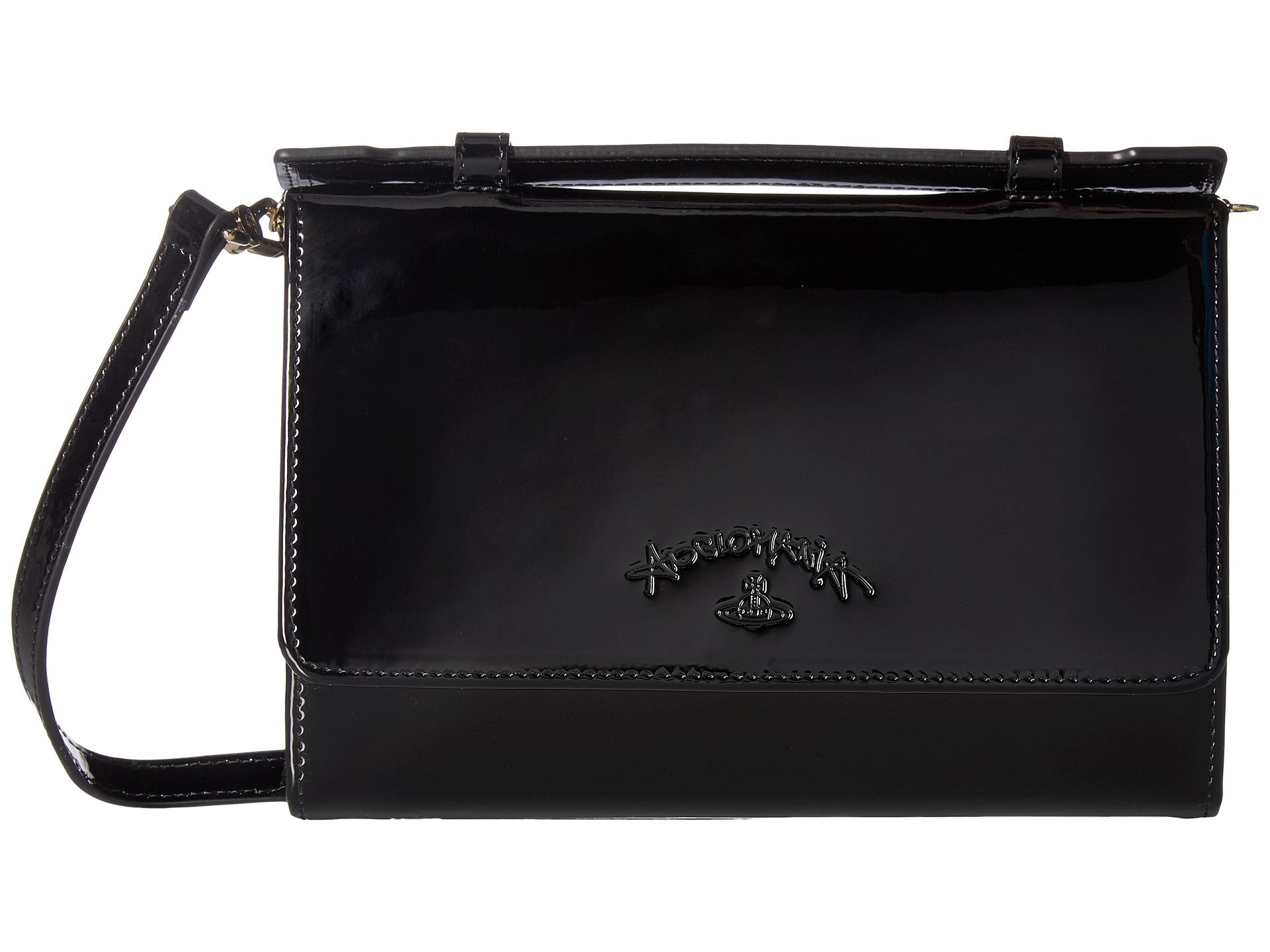 Lyst Vivienne Westwood Travel Wallet In Black Gallery