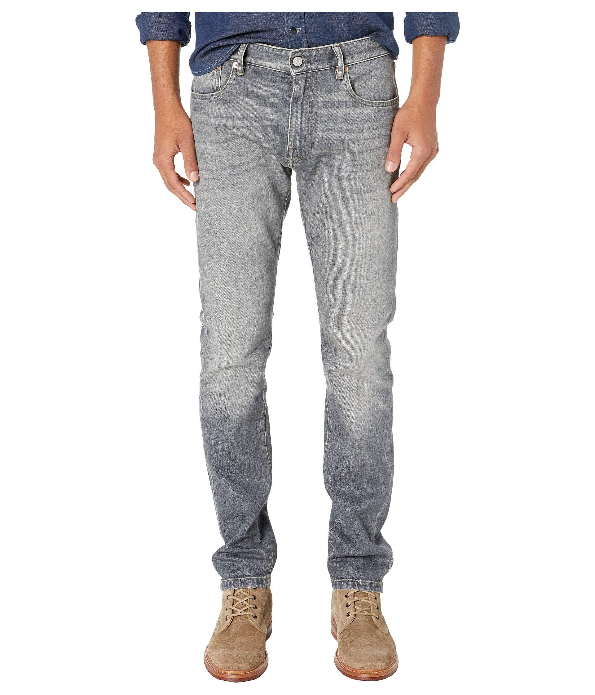 Belstaff Denim Light Wash Longton Slim Jeans In Shale for Men - Lyst
