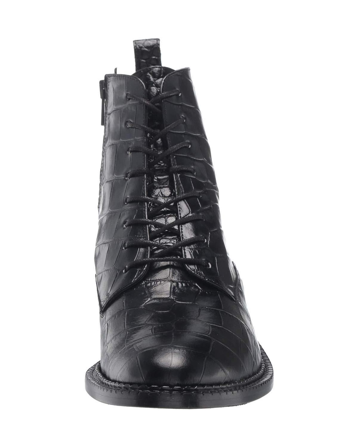 vince cabria leather combat boots