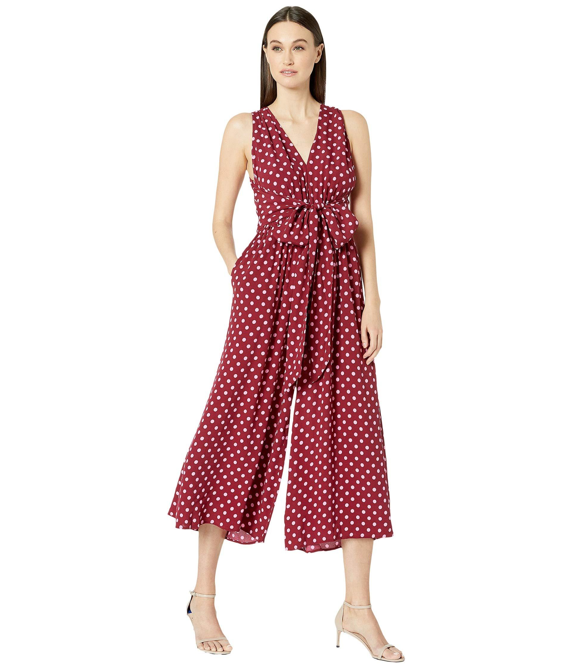 kate spade lia dot jumpsuit