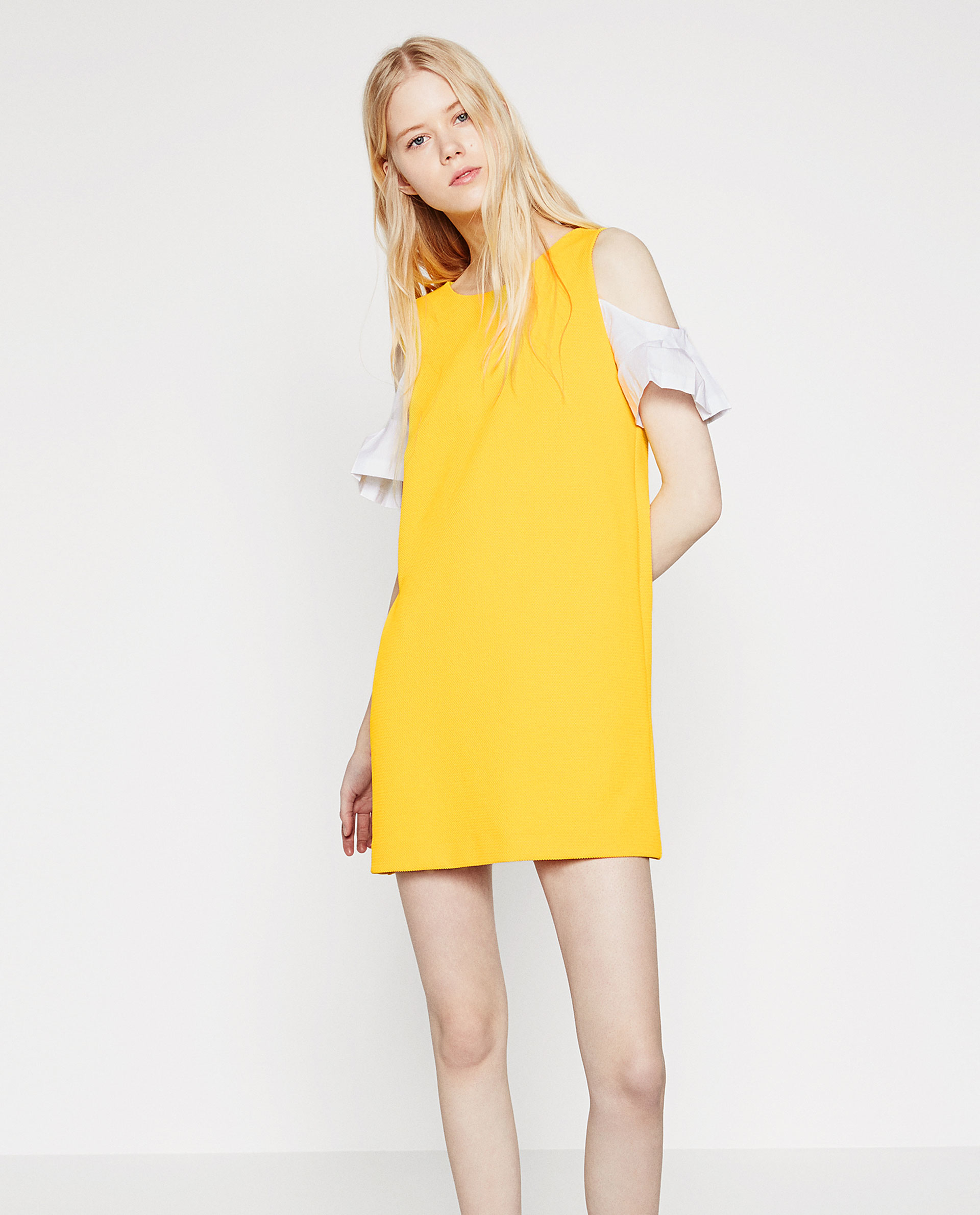 Yellow Dress Sleeves