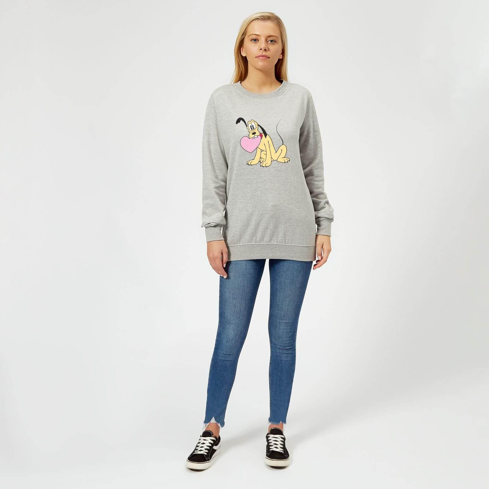 Disney Girls Pluto Love Heart Hoodie