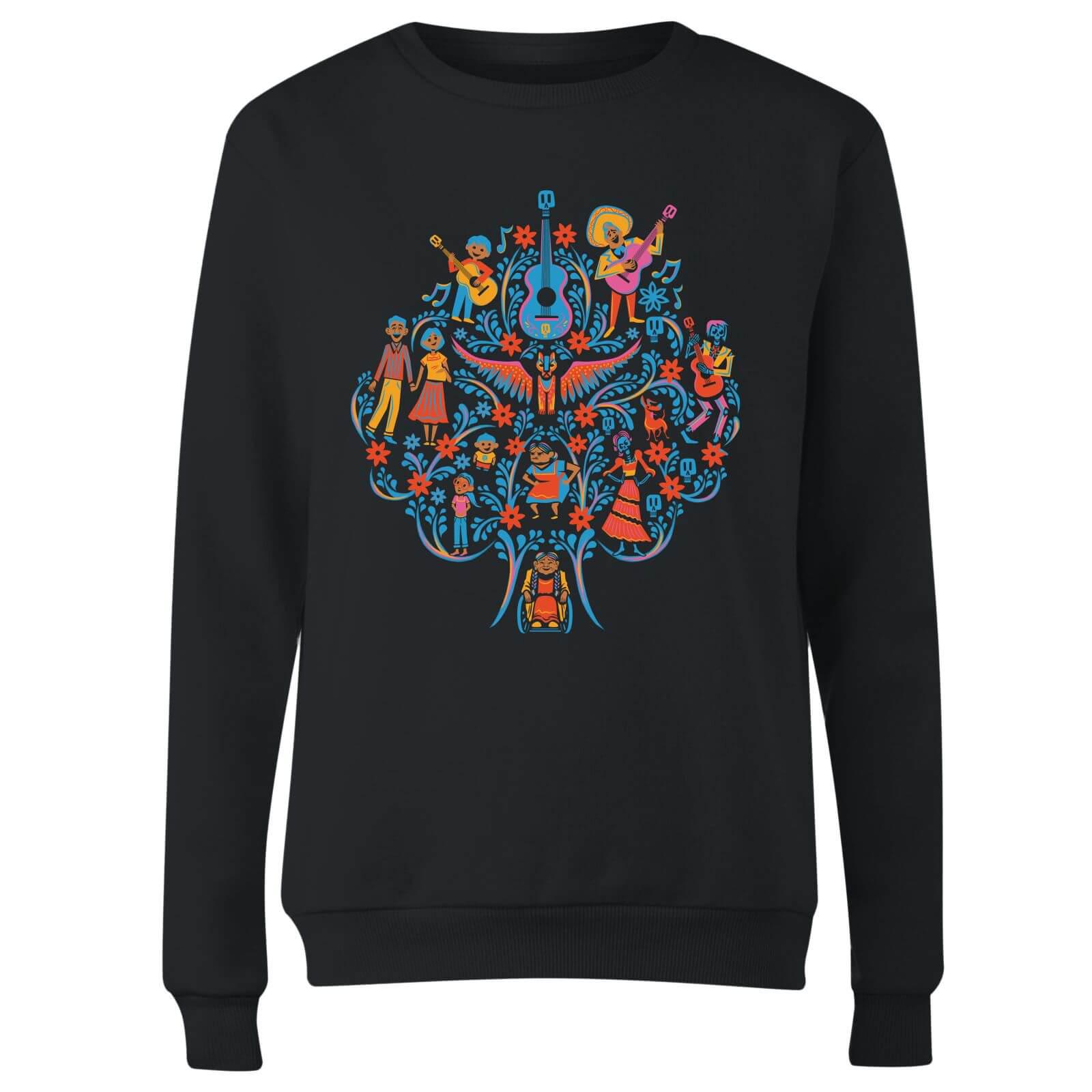 Disney Womens Coco Tree Pattern Sweatshirt