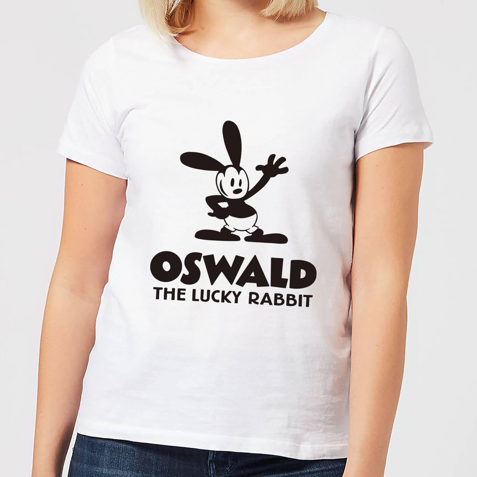 Disney Cotton Oswald The Lucky Rabbit T-shirt in White - Lyst