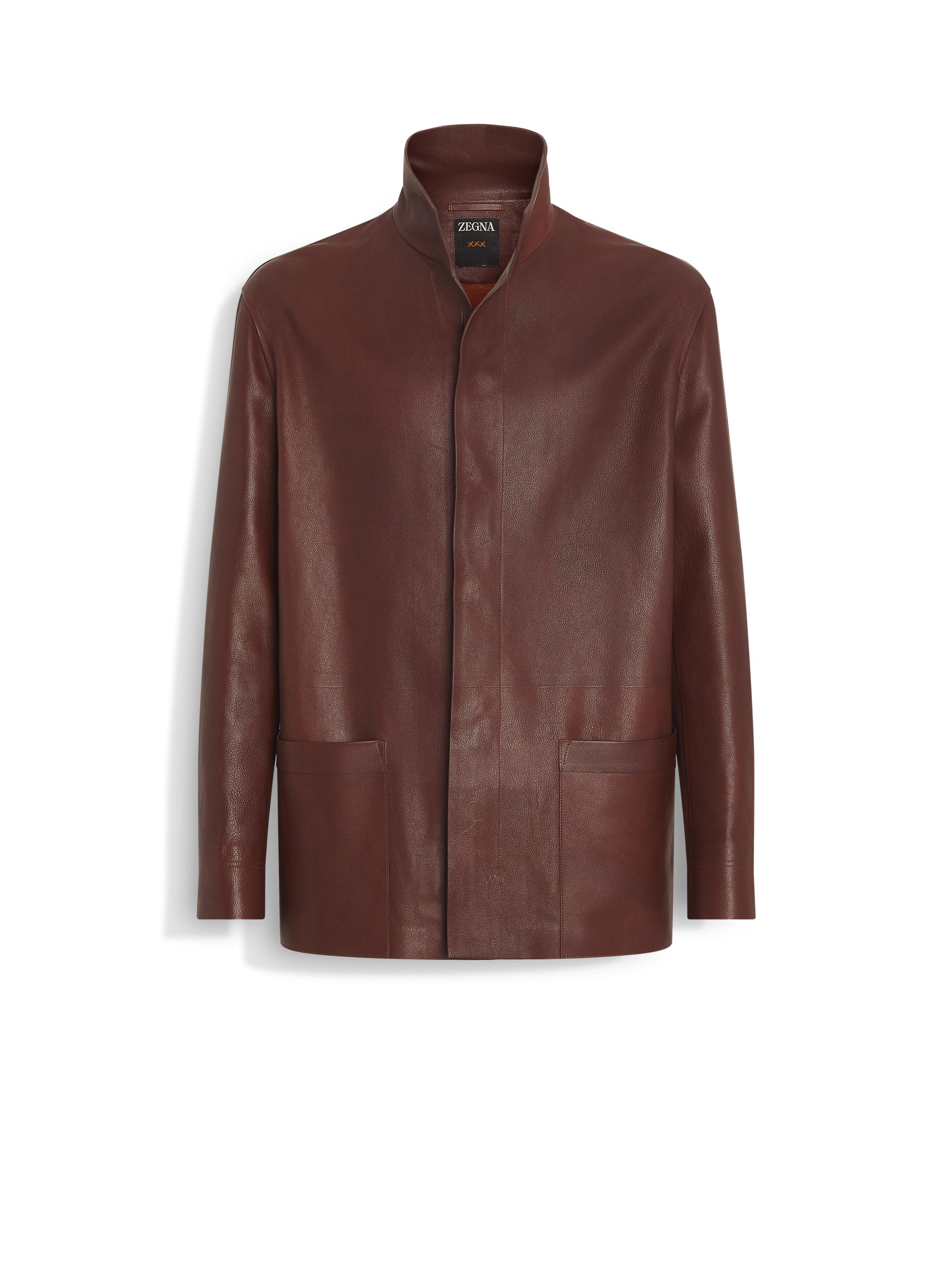 Ermenegildo Zegnaレザージャケット メンズレザージャケット：コート、ボンバー＆ブルゾン | ZEGNA JP