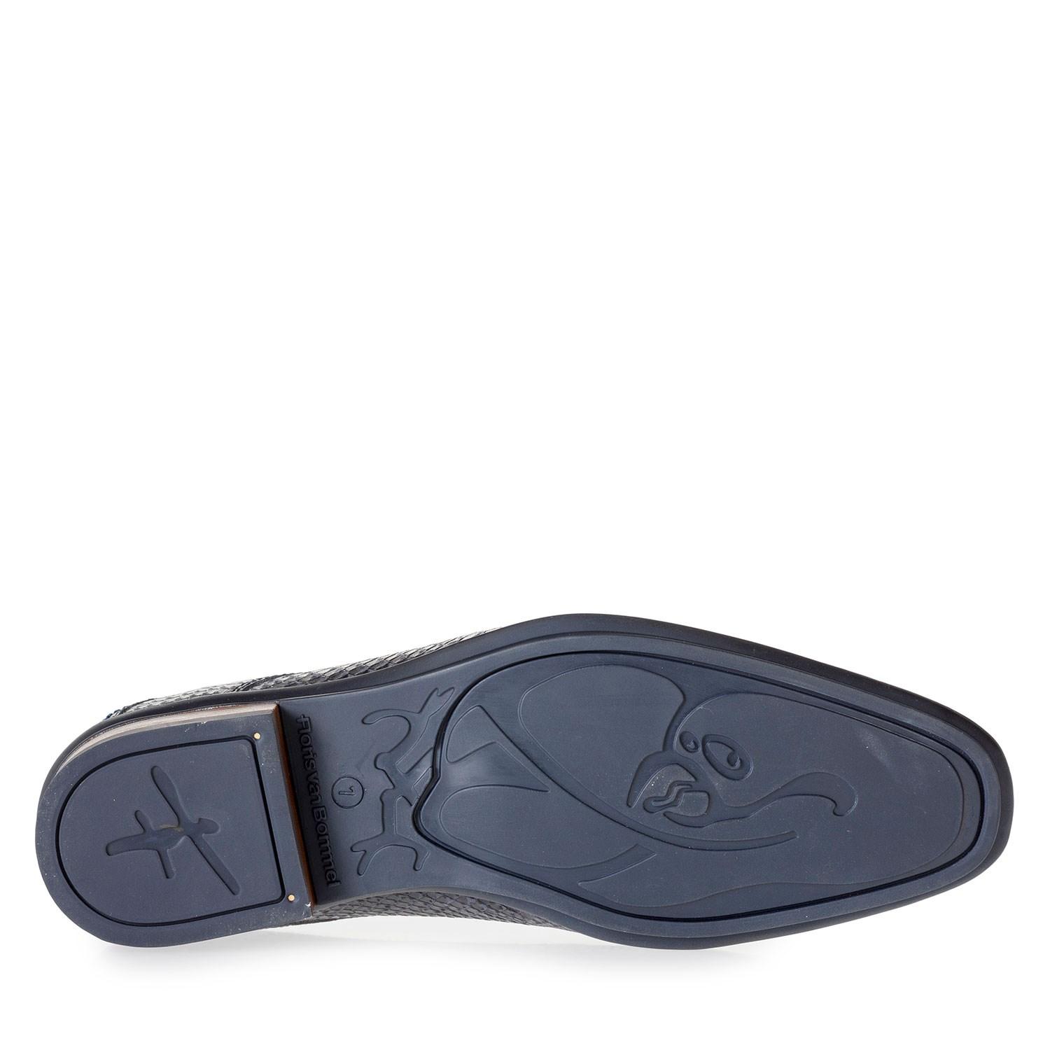 Floris Van Bommel Rubber Veterschoenen Blauw in het Blauw voor heren - Lyst
