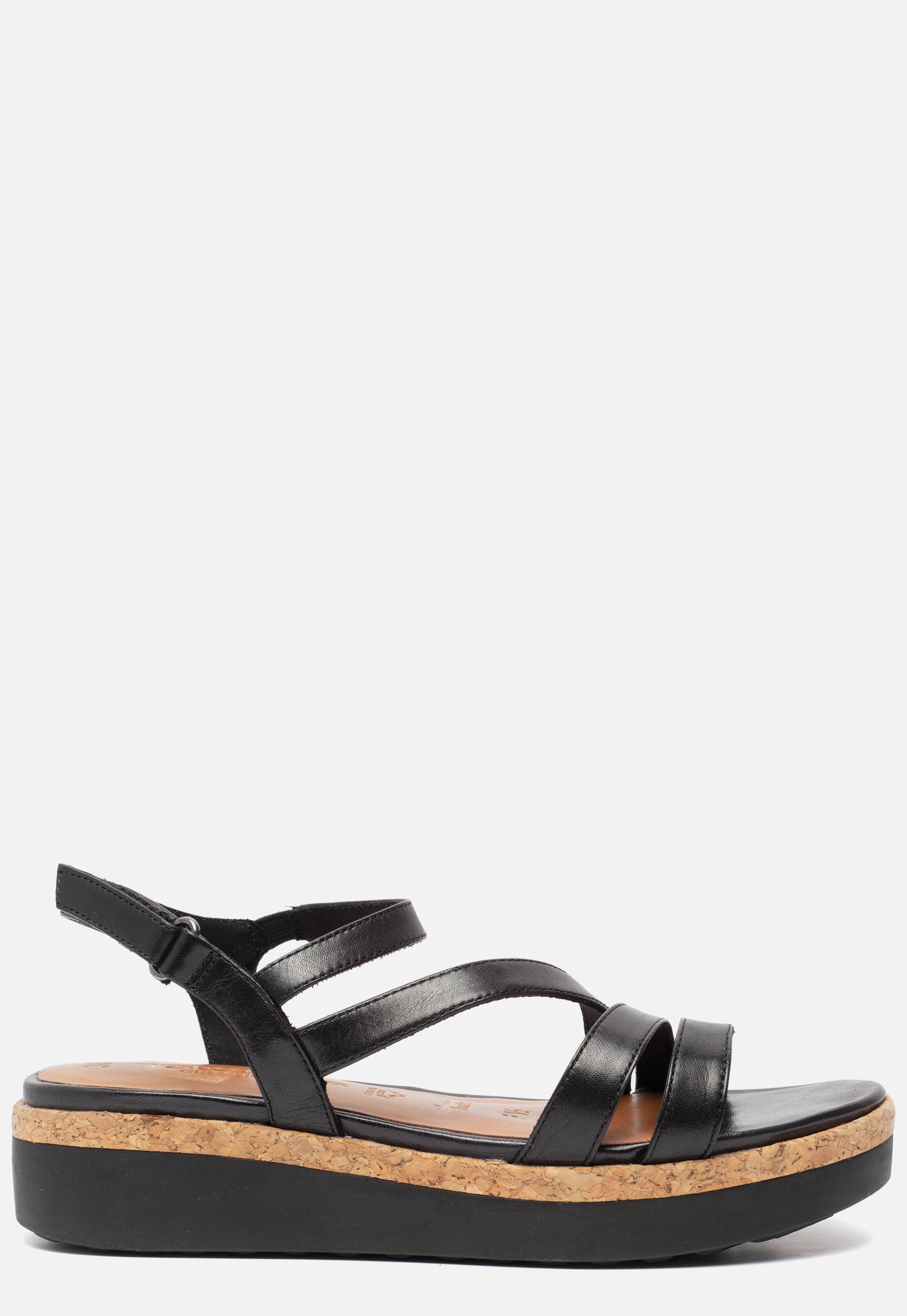 Tamaris Greenstep Sandalen Zwart in het Zwart - Lyst