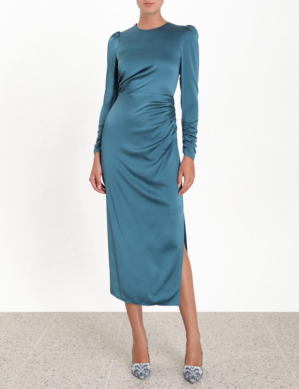 zimmermann draped dress