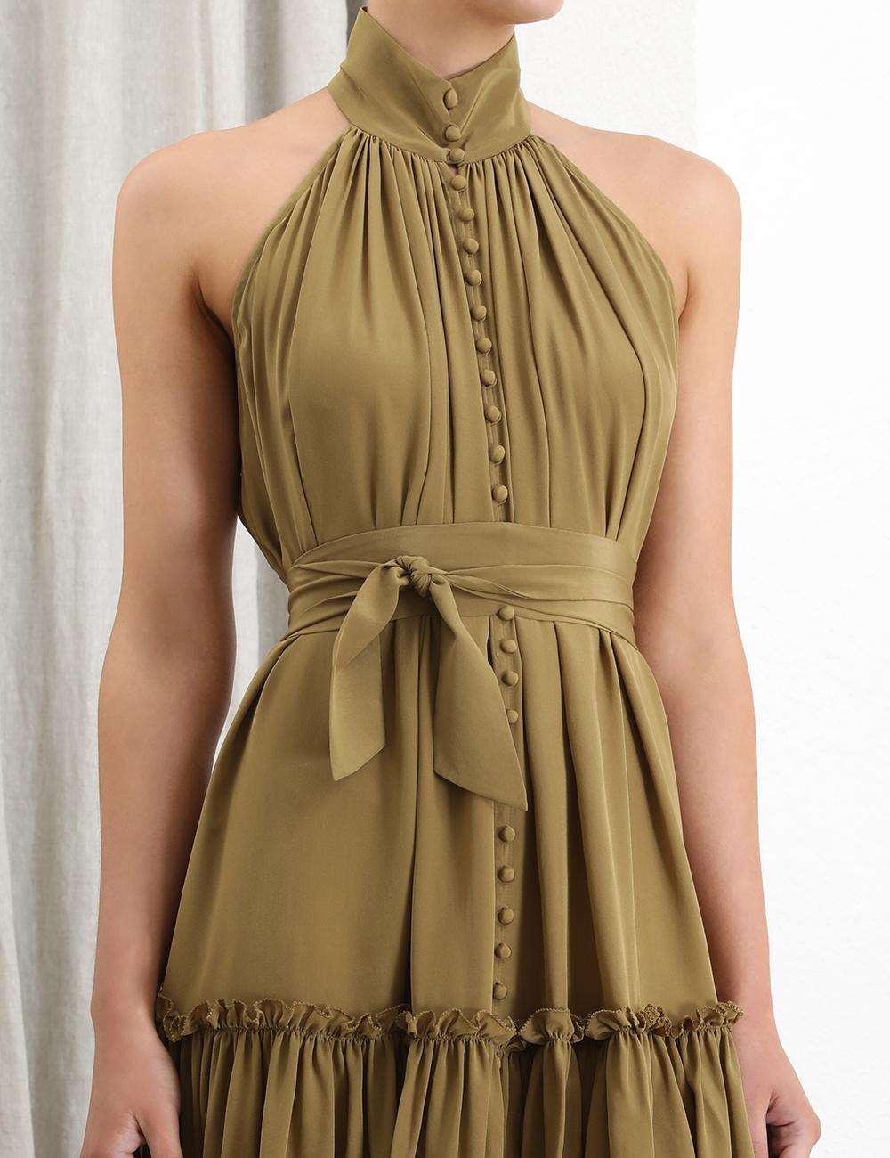 zimmermann batwing silk midi
