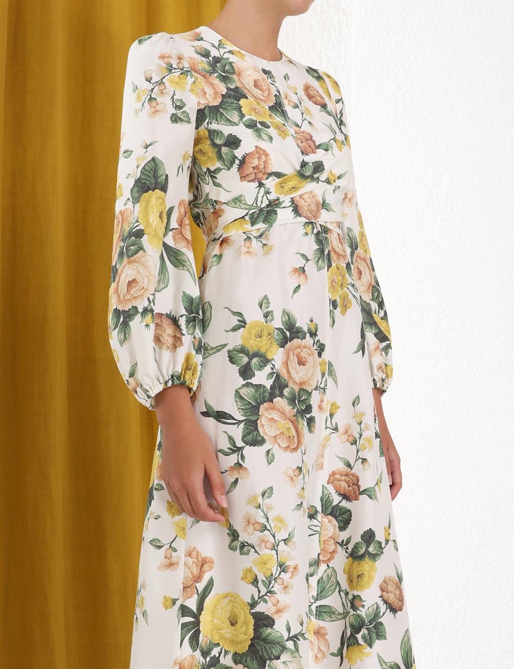 zimmermann zippy wrap dress