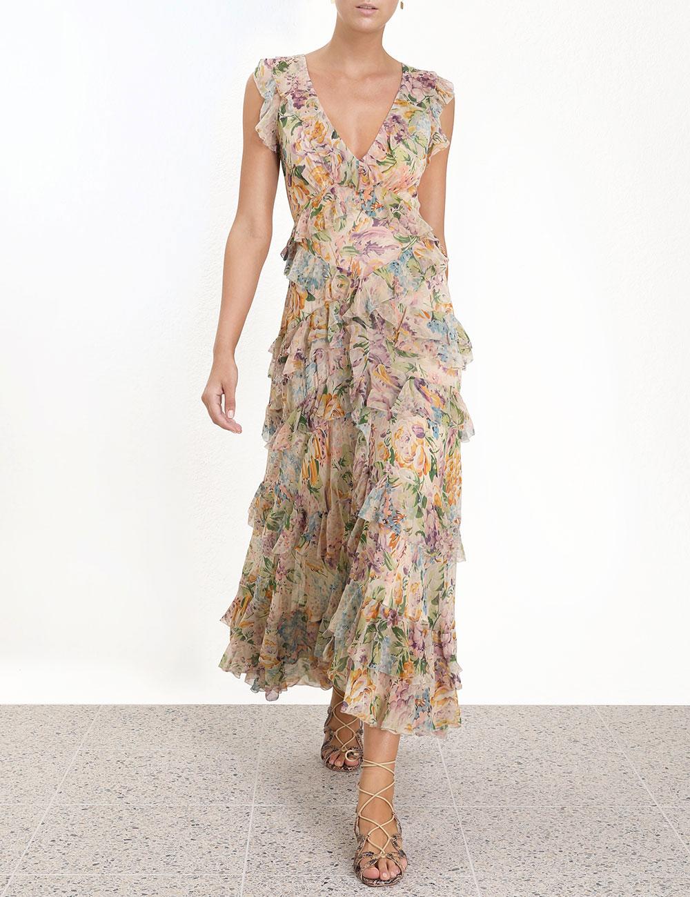 Zimmerman flutter dress Clearance