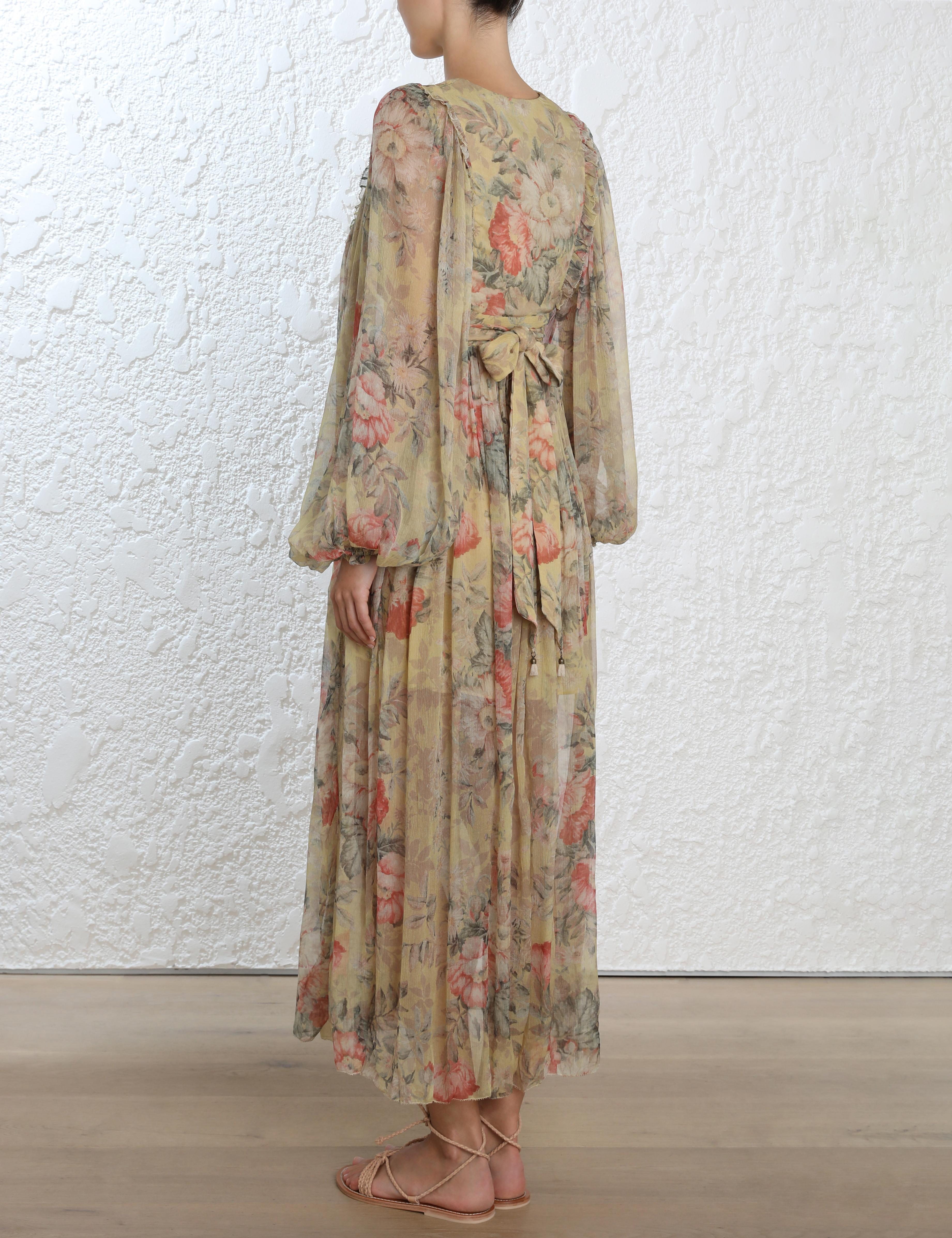 zimmermann melody wrap dress