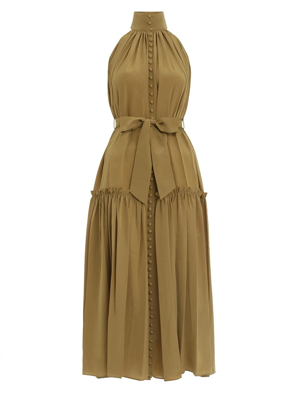 zimmermann batwing silk midi