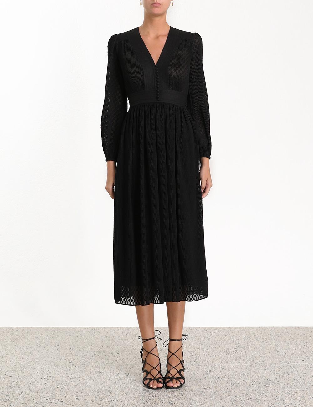 Zimmermann Synthetic Plisse Dress in 