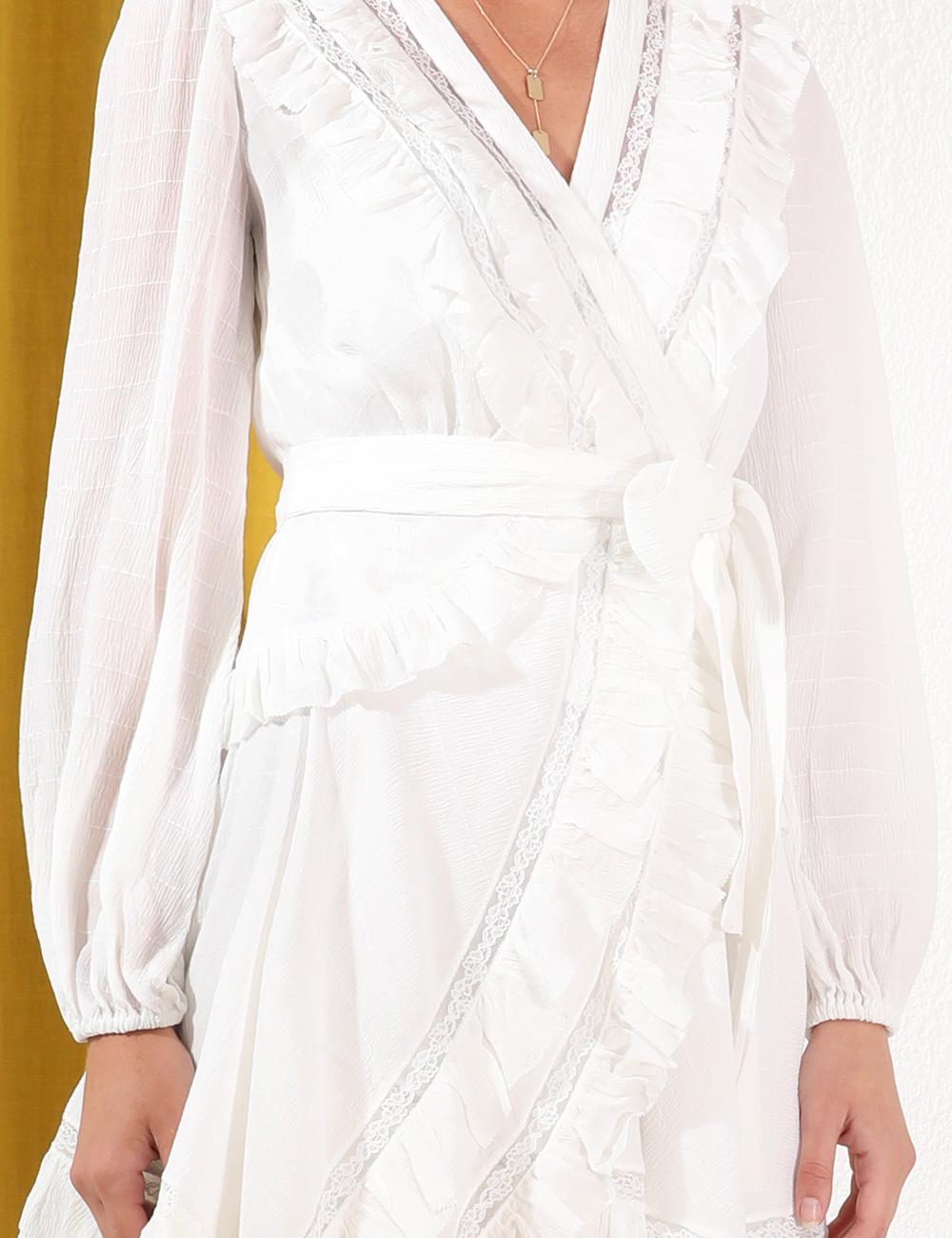 zimmermann moncur wrap dress