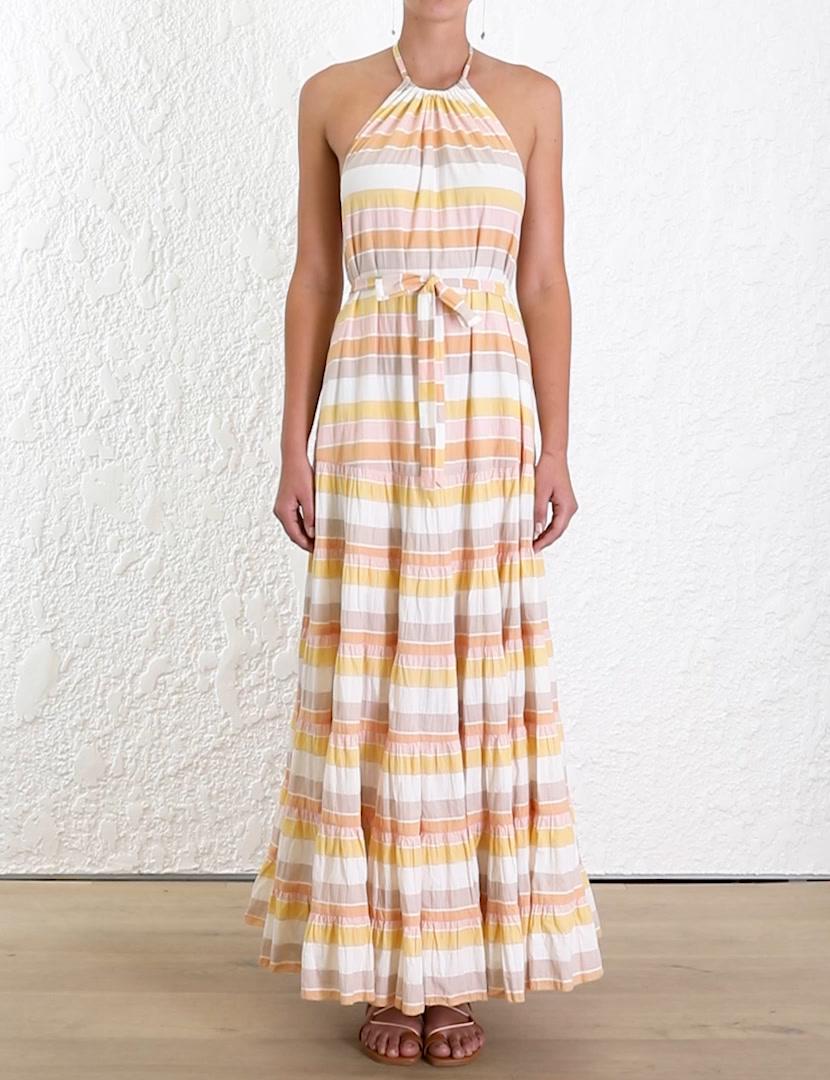 primrose halter dress zimmermann