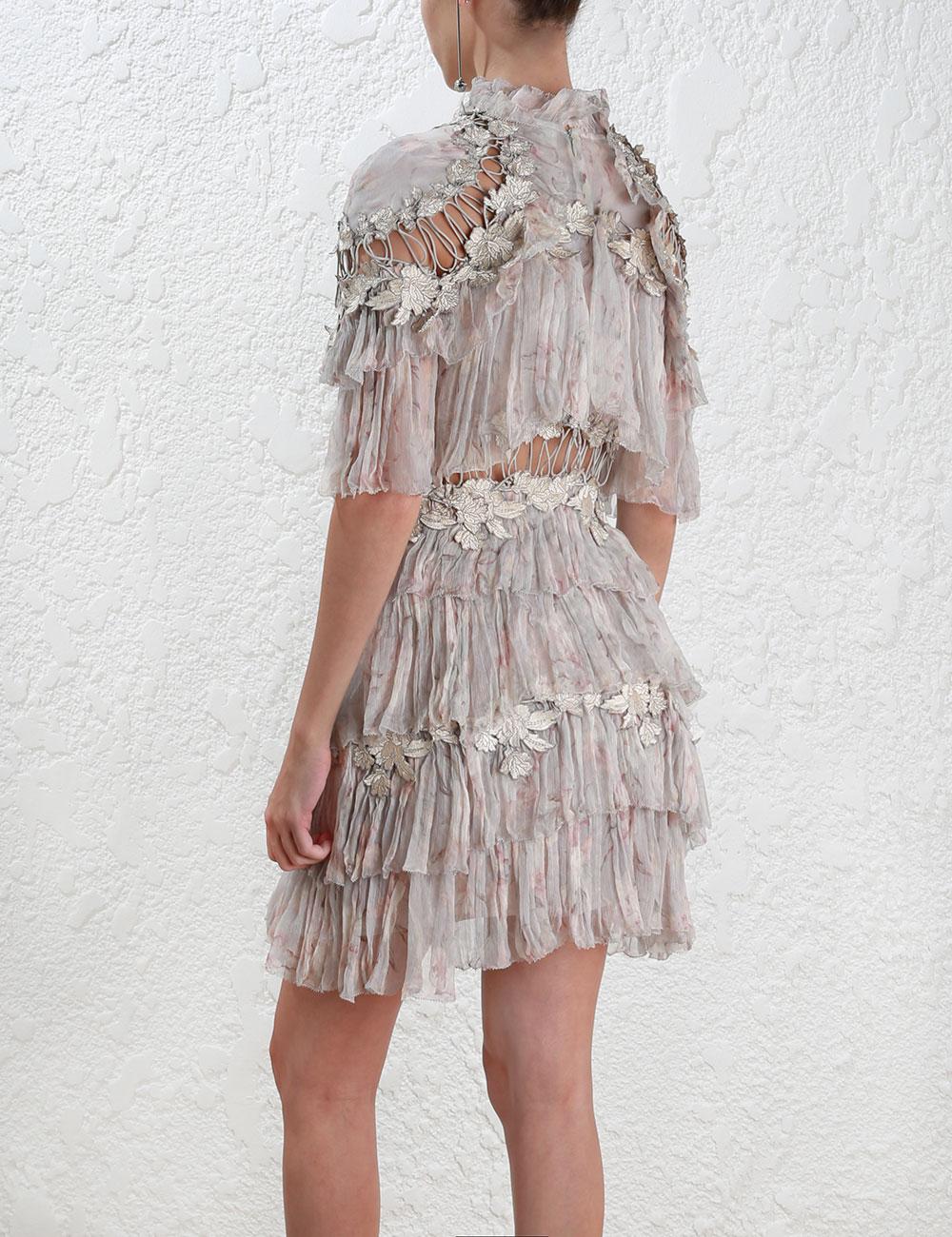 zimmermann stranded tier dress