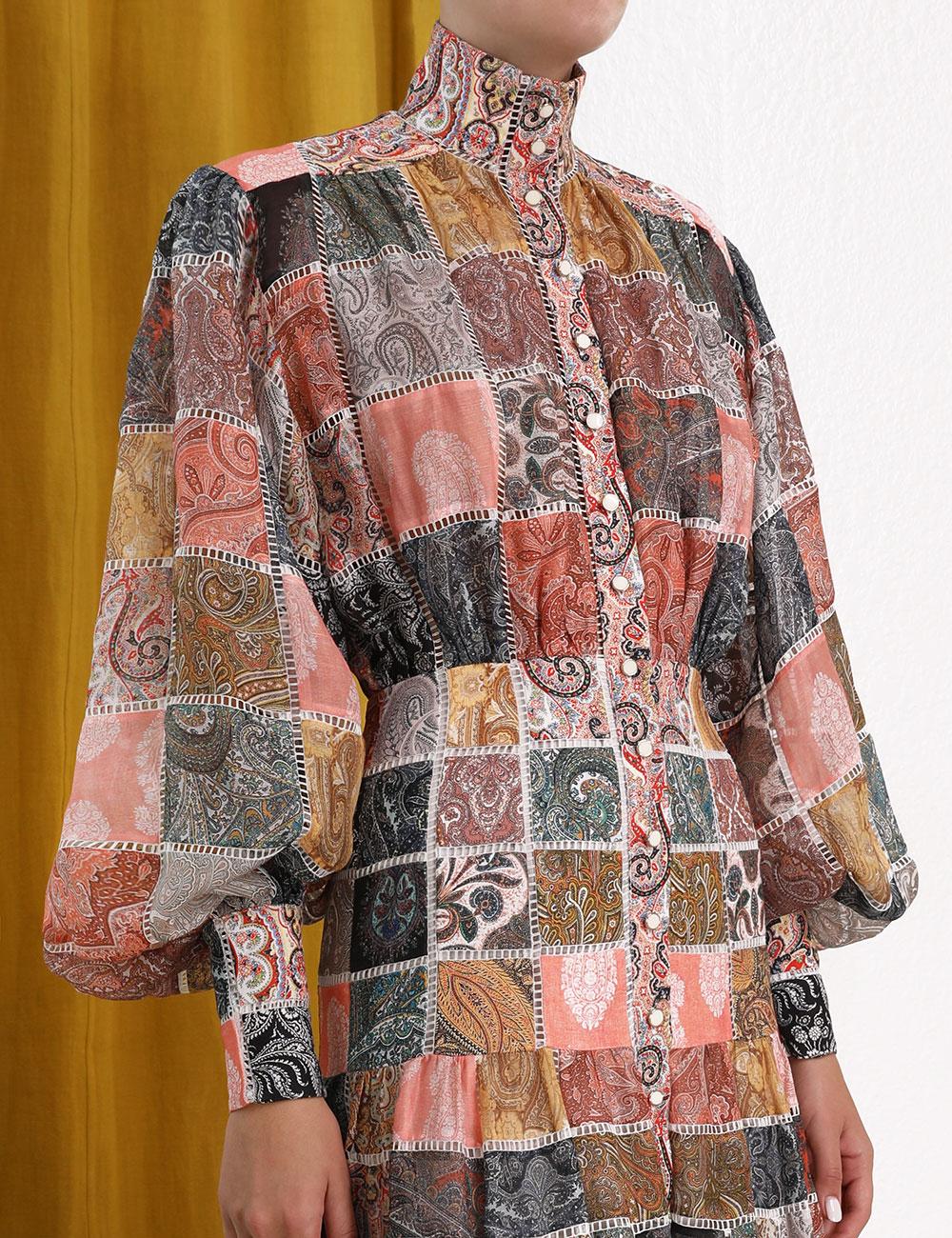 Zimmermann Silk Ninety-six Patch Dress 