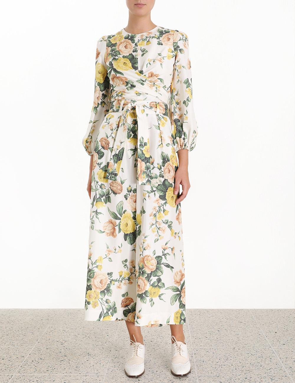 zimmermann zippy wrap dress