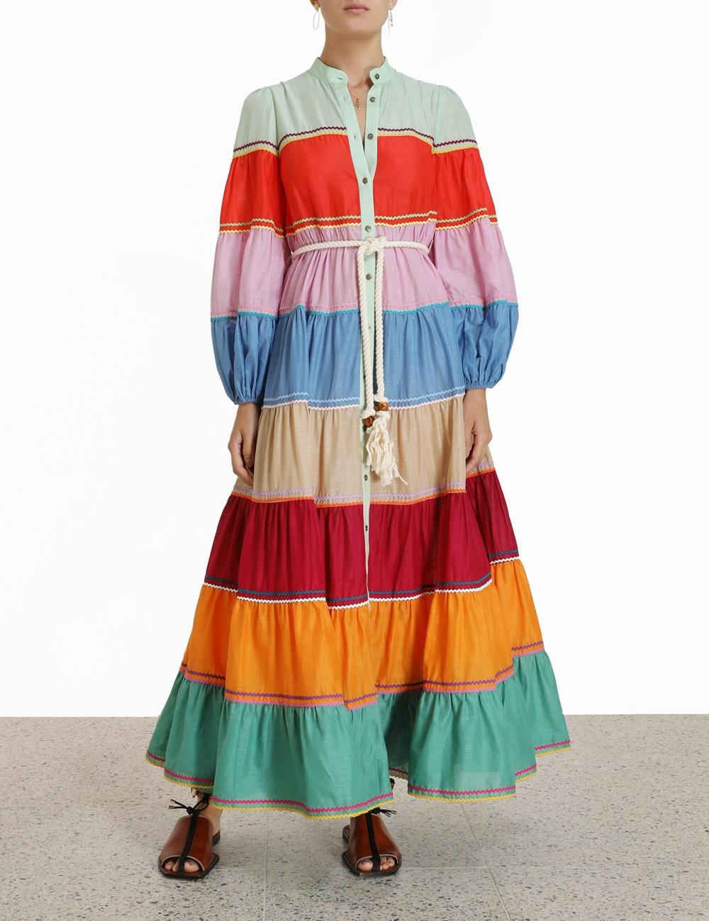 zimmermann tiered dress