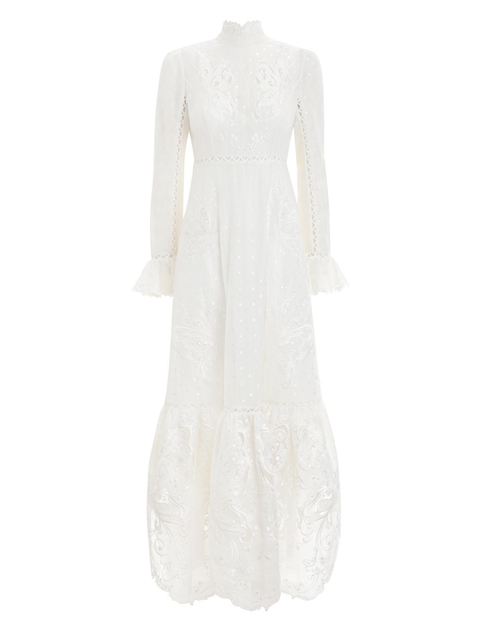 Zimmermann Super Eight Embroidered Maxi 