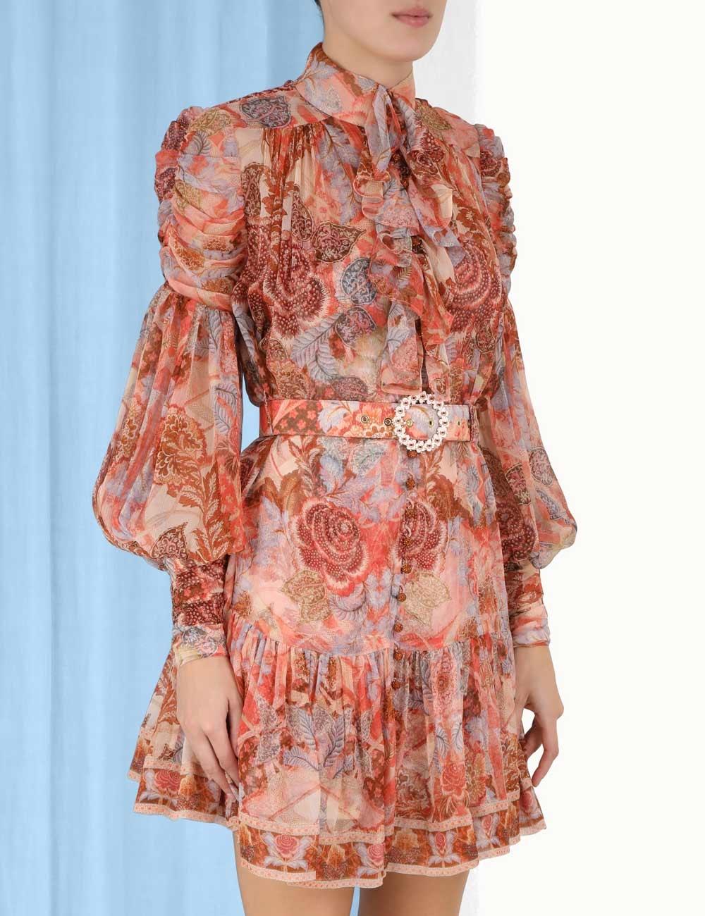 Zimmermann Kaleidoscope Tiered Mini | Lyst