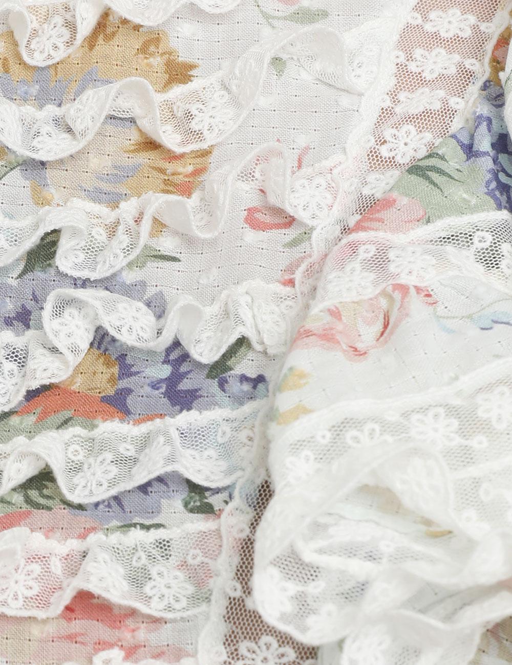 zimmermann bowie frill mini dress