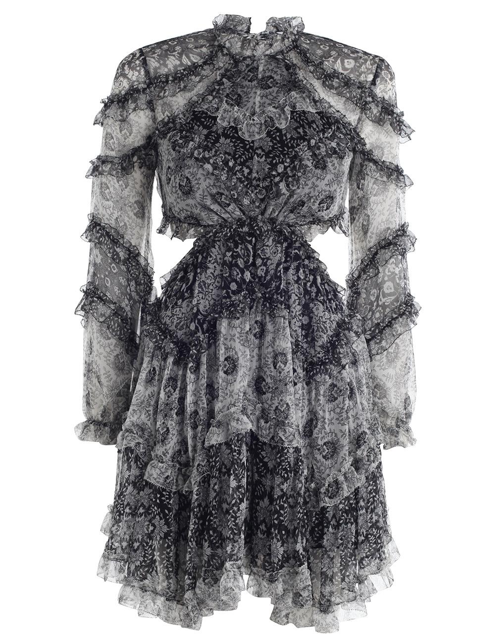 zimmermann divinity ruffle dress