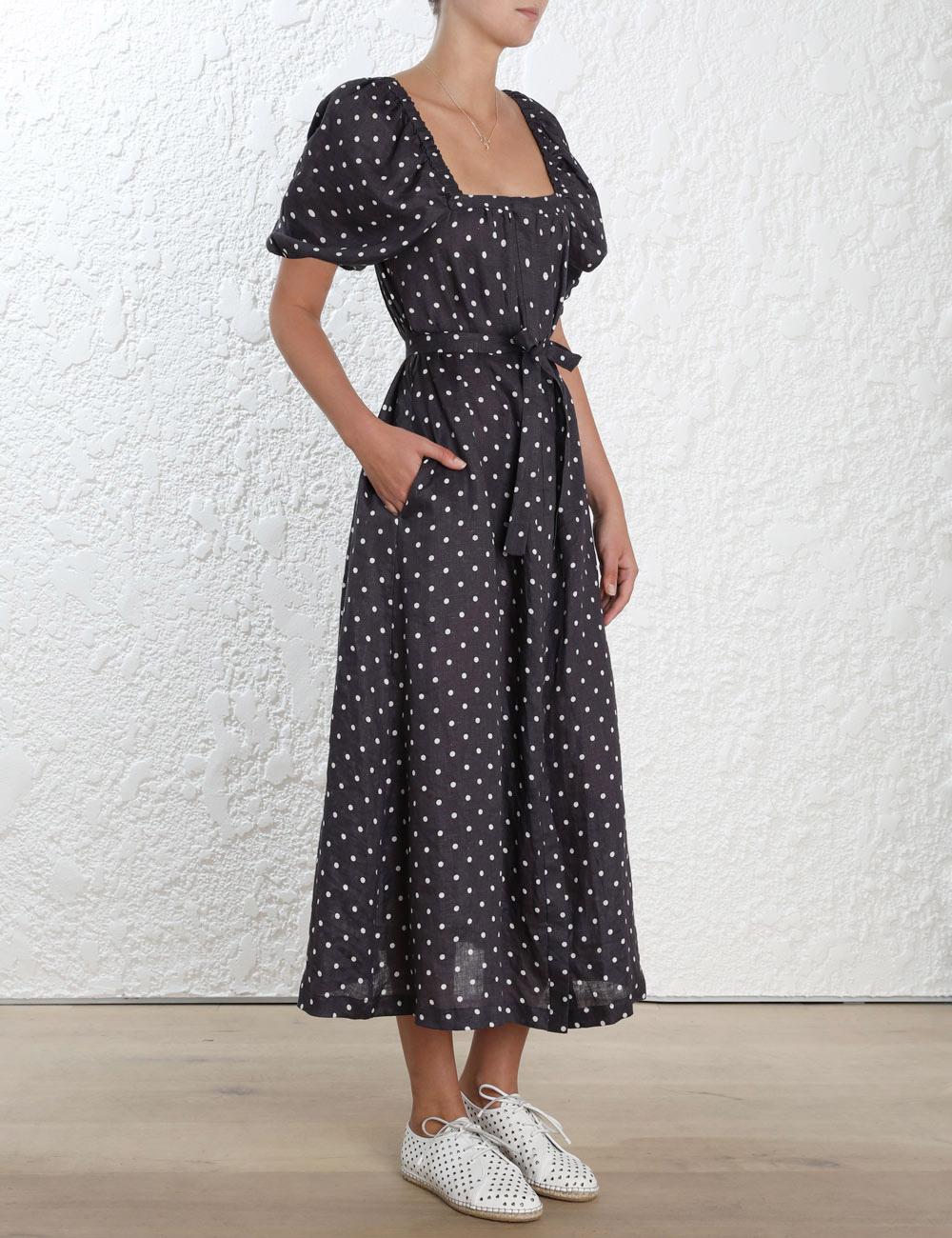 zimmermann prima dot dress