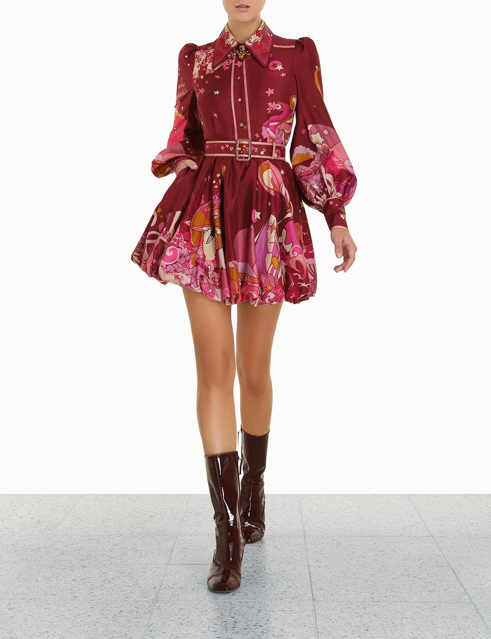 Zimmermann Silk Concert Bubble Shirt 