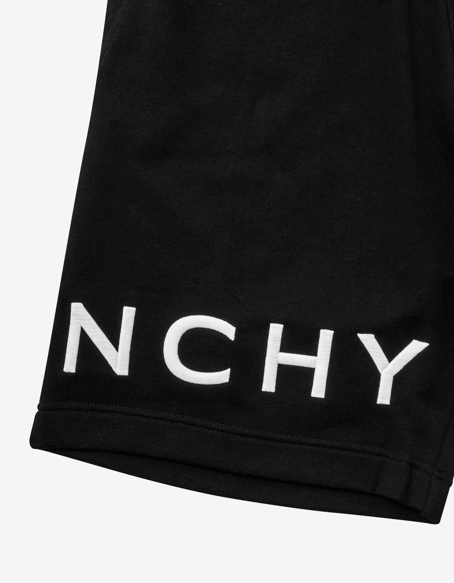 Givenchy Cotton Black 4g Logo Sweat Shorts for Men | Lyst