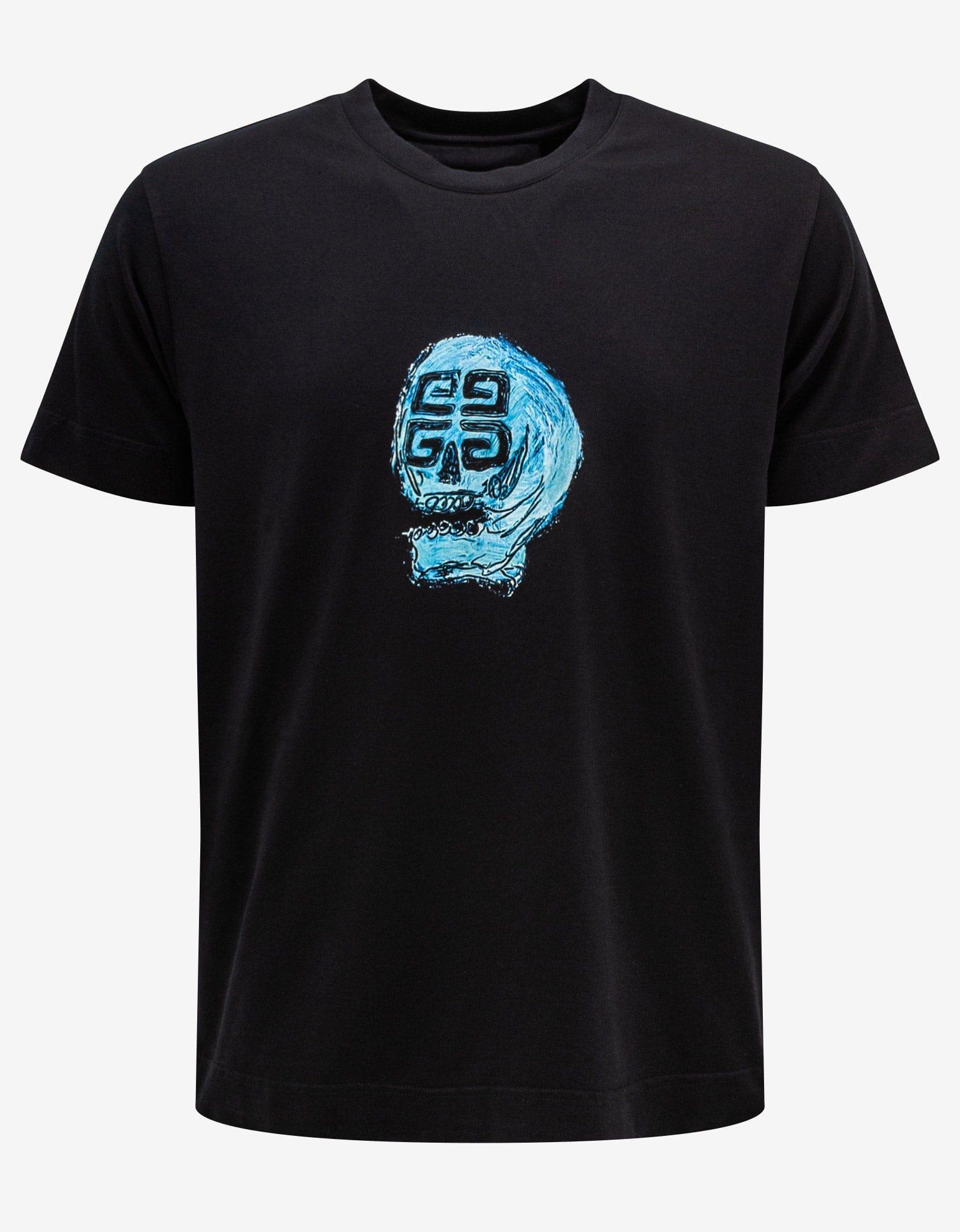 Black Josh Smith 4g Skull Print T-shirt
