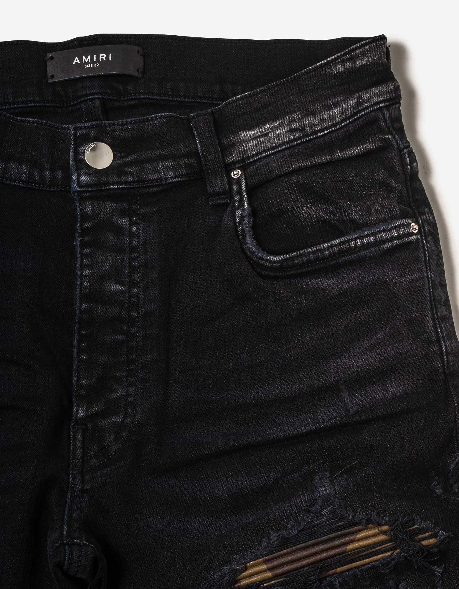 海外ブランド AMIRI MX1 SIZE Black/Red AMIRI Bandana Jean サイズ32