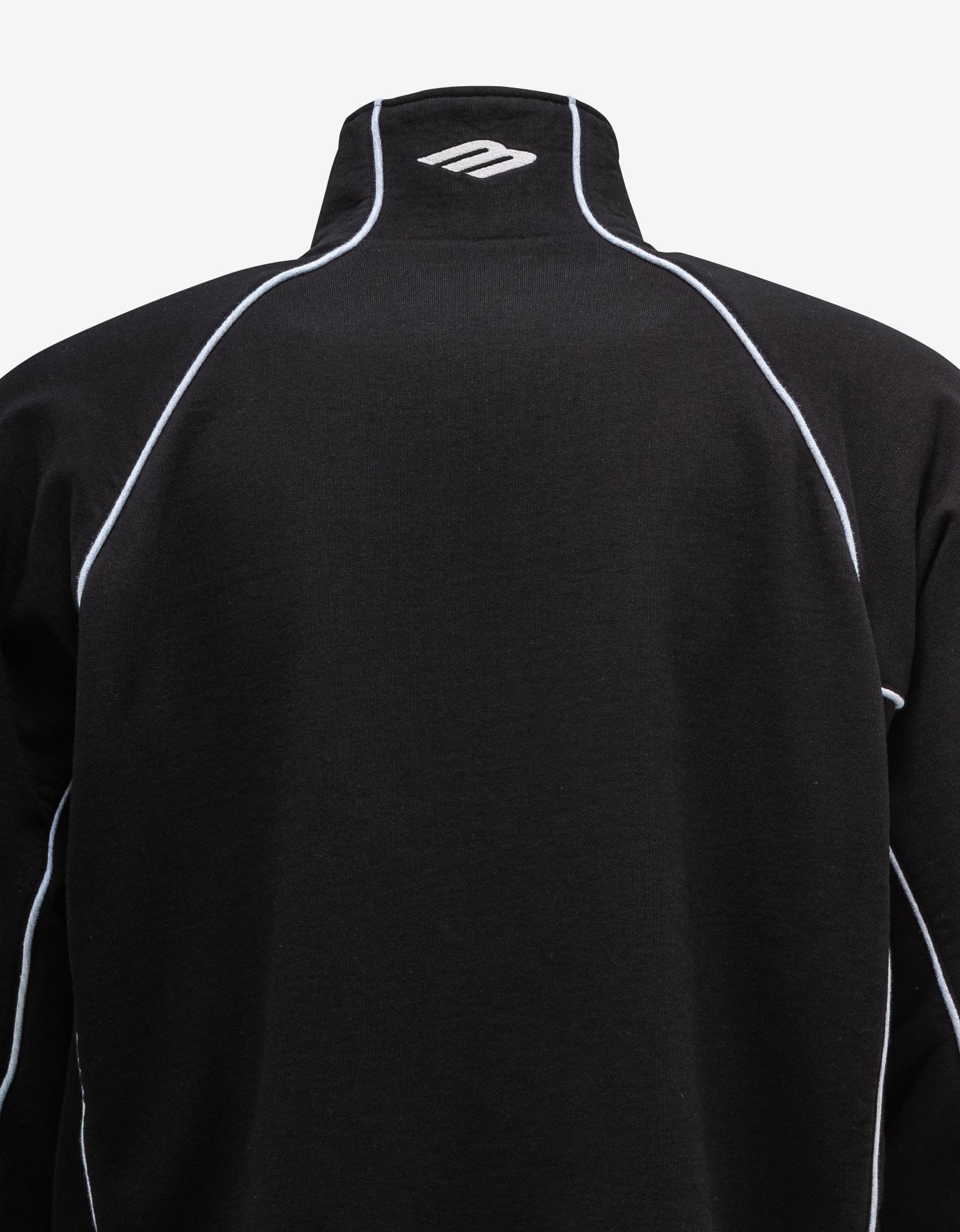Balenciaga Fleece Black 3b Sports Icon Track Jacket for Men | Lyst