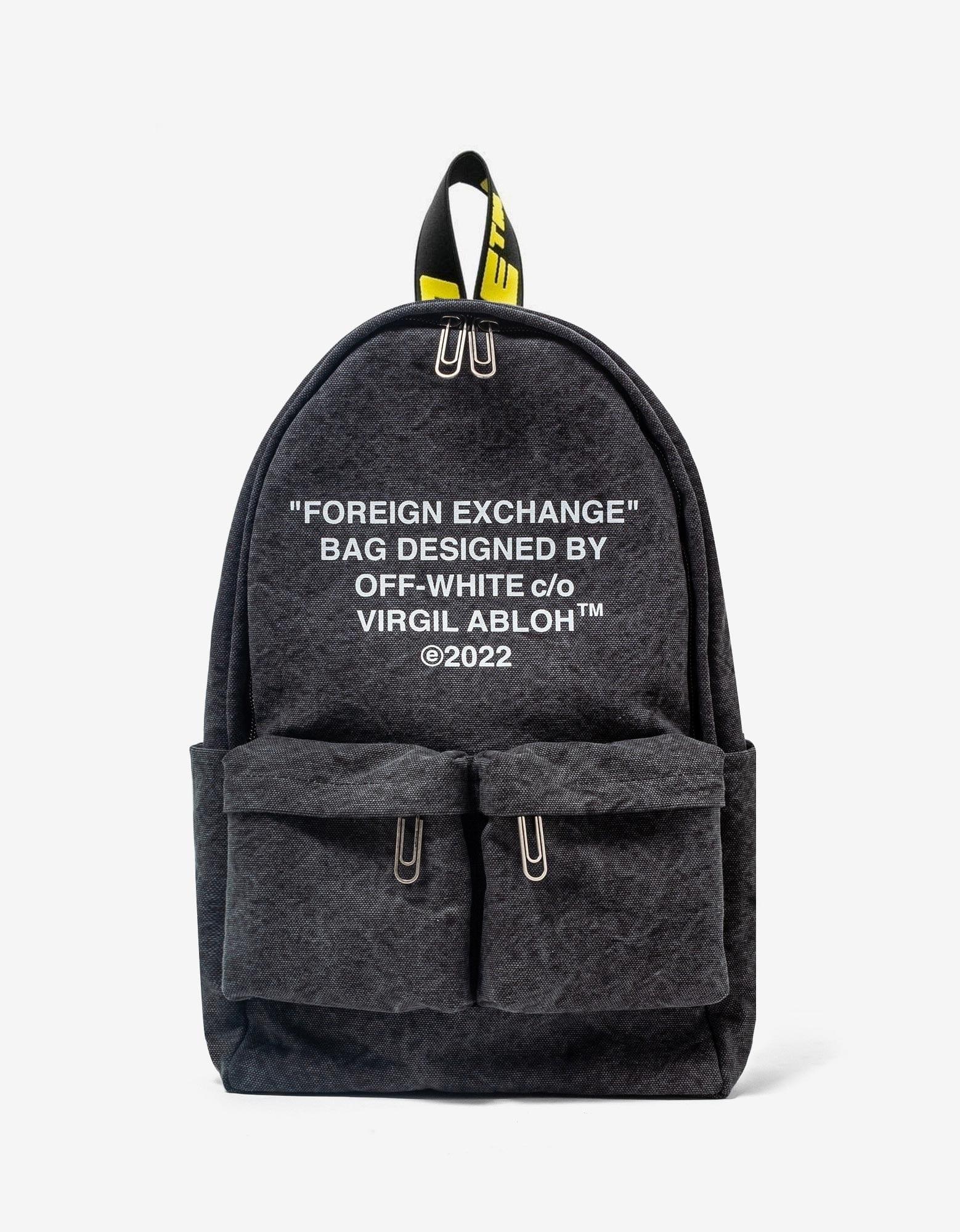 Off-White c/o Abloh Grey Slogan Hard Core in Black for | Lyst