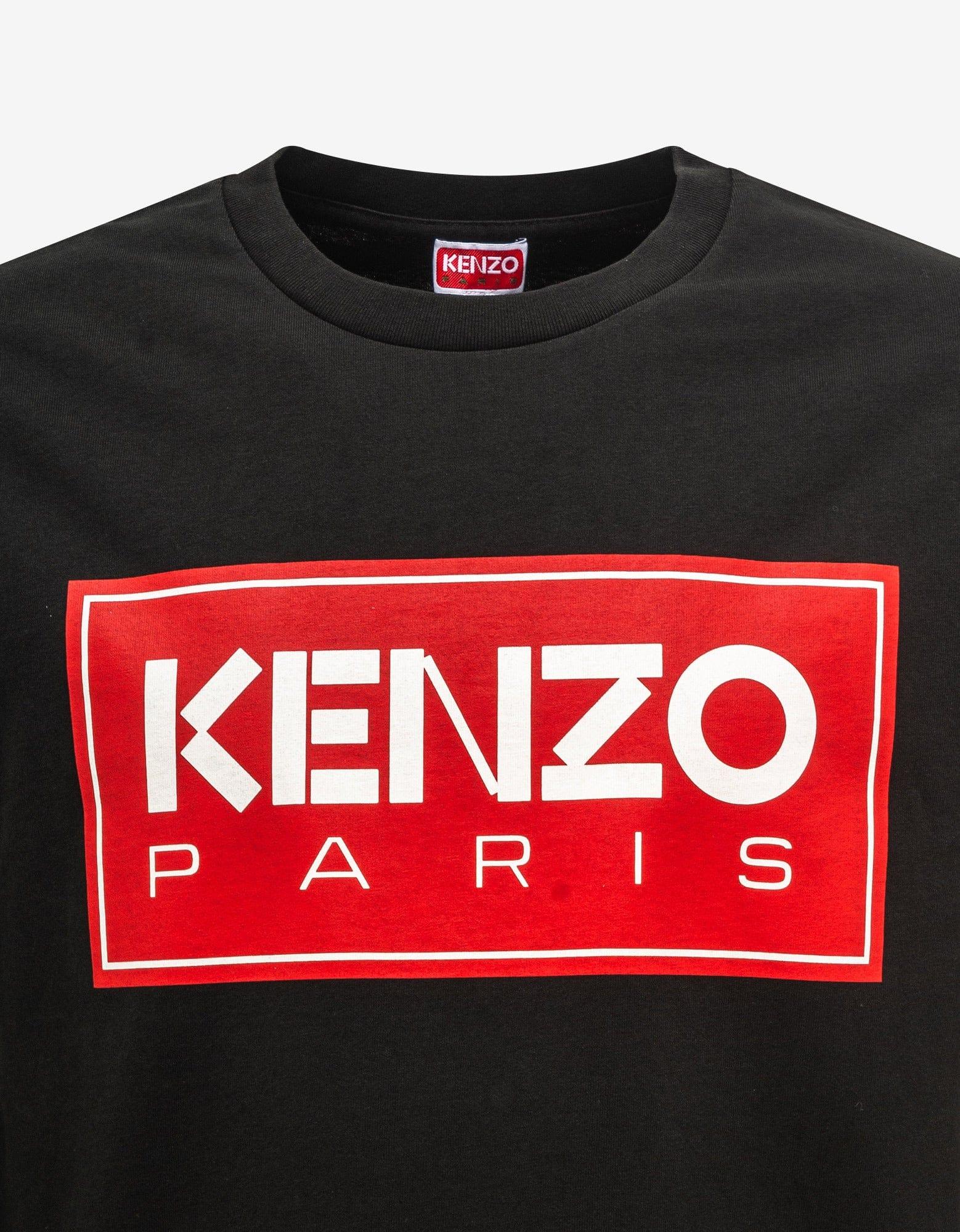 KENZO Black Paris Classic T-shirt for Men | Lyst