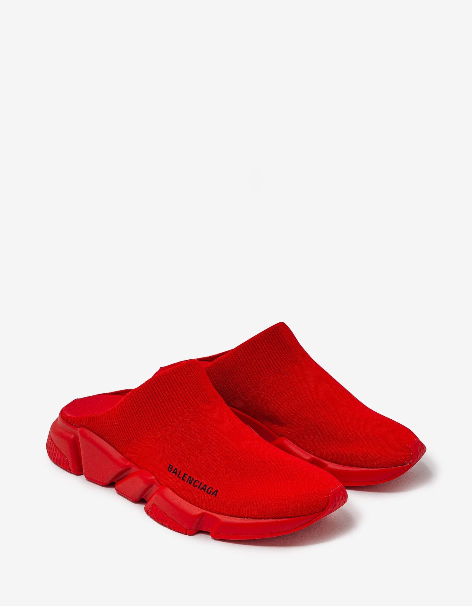 Balenciaga Red Speed Mule for Men | Lyst