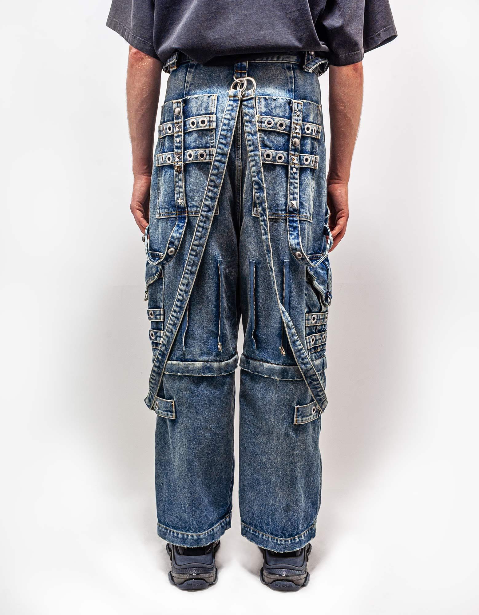 Balenciaga Denim Blue Raver Oversized 