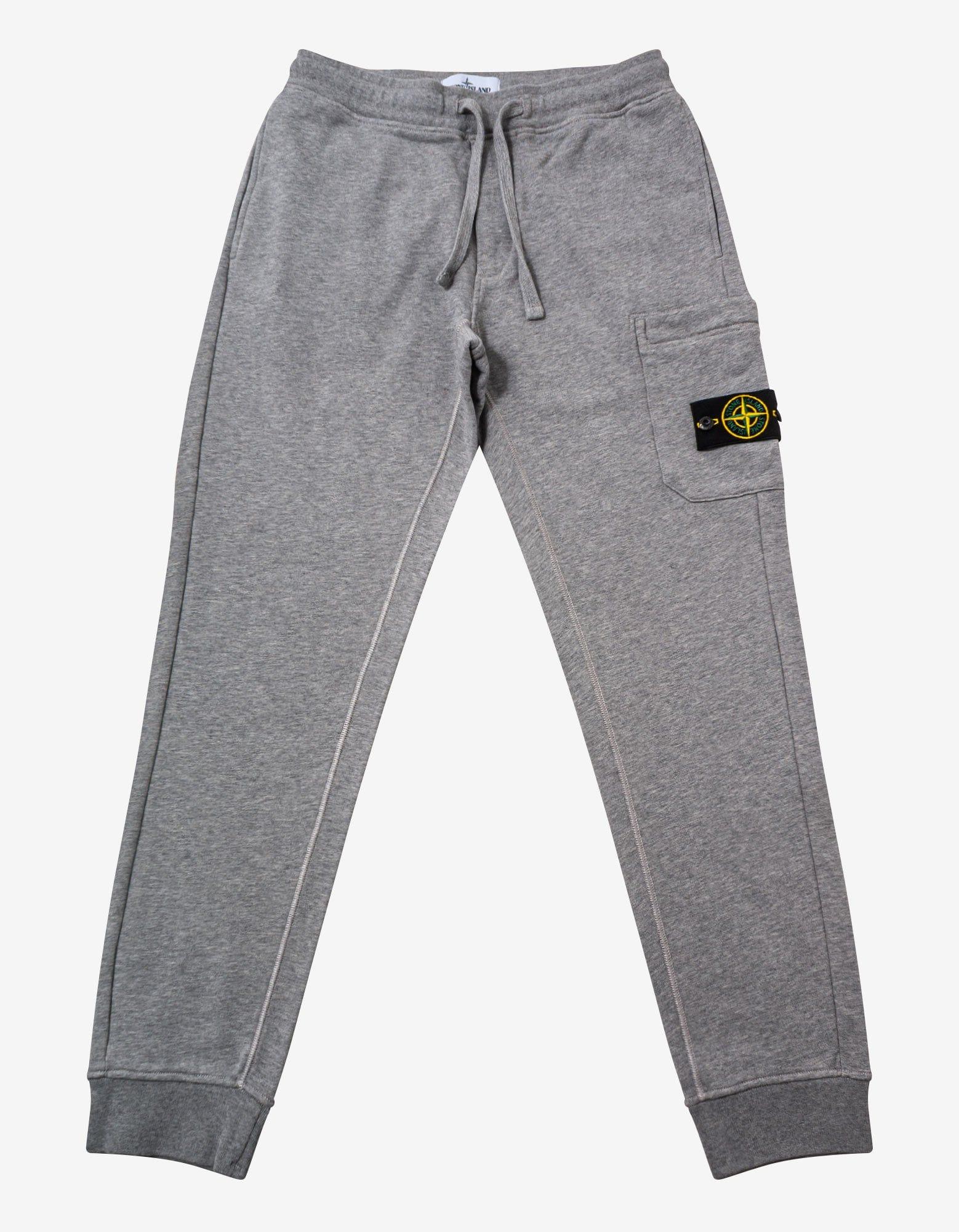 grey stone island joggers