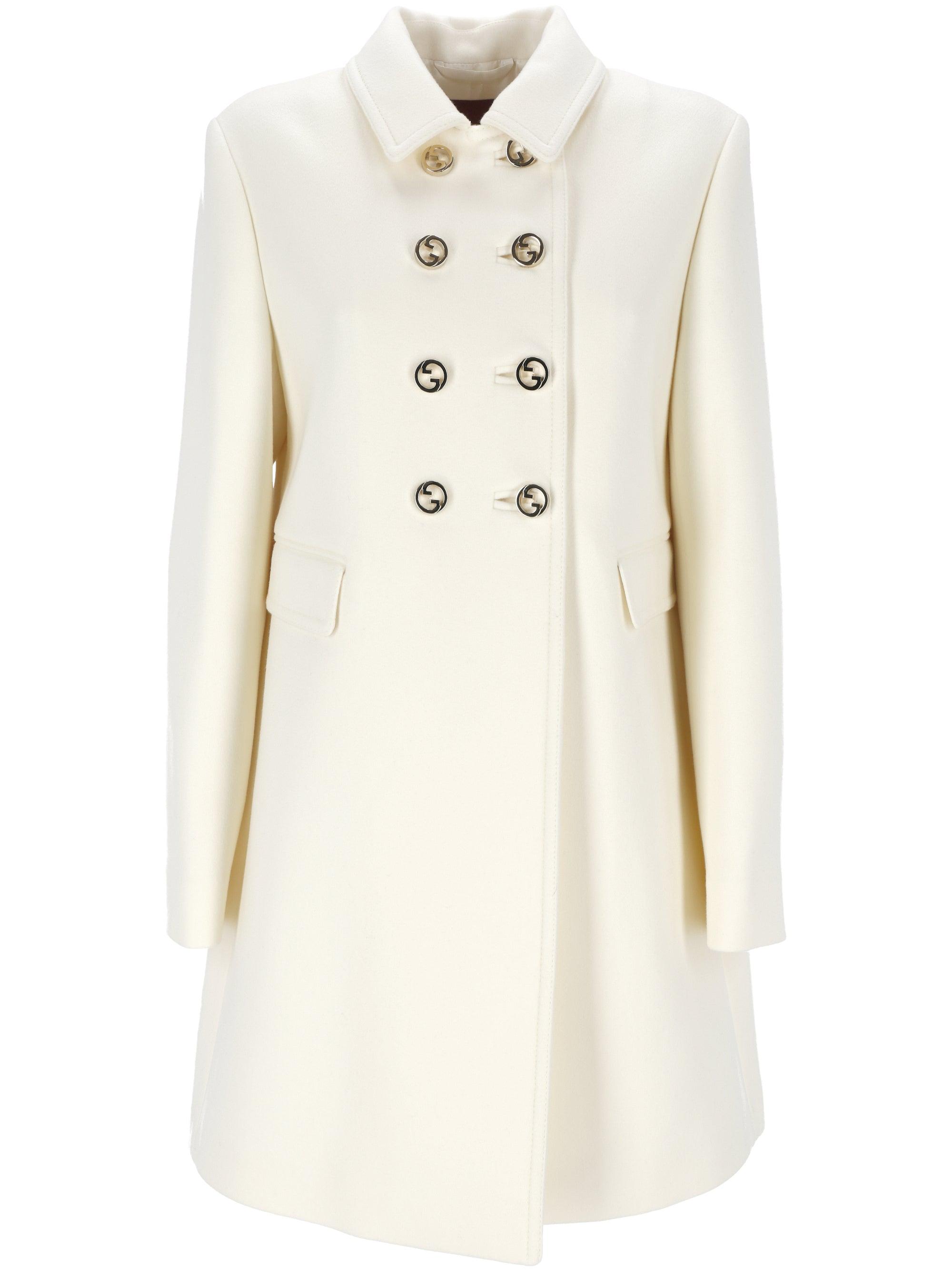 Gucci coat white sale