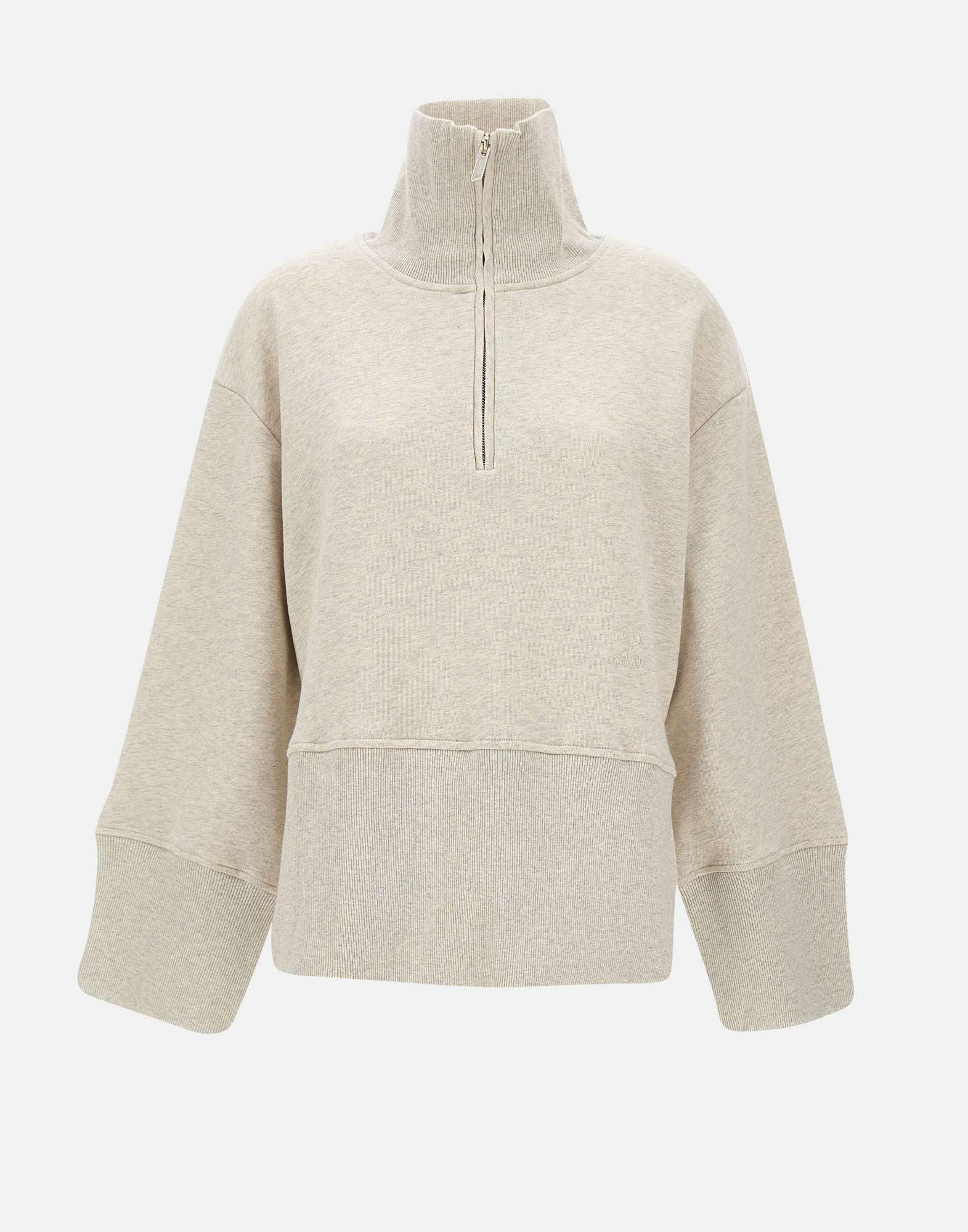 Closed Cotton Viscose Oversized Sweatshirt in White Lyst UK